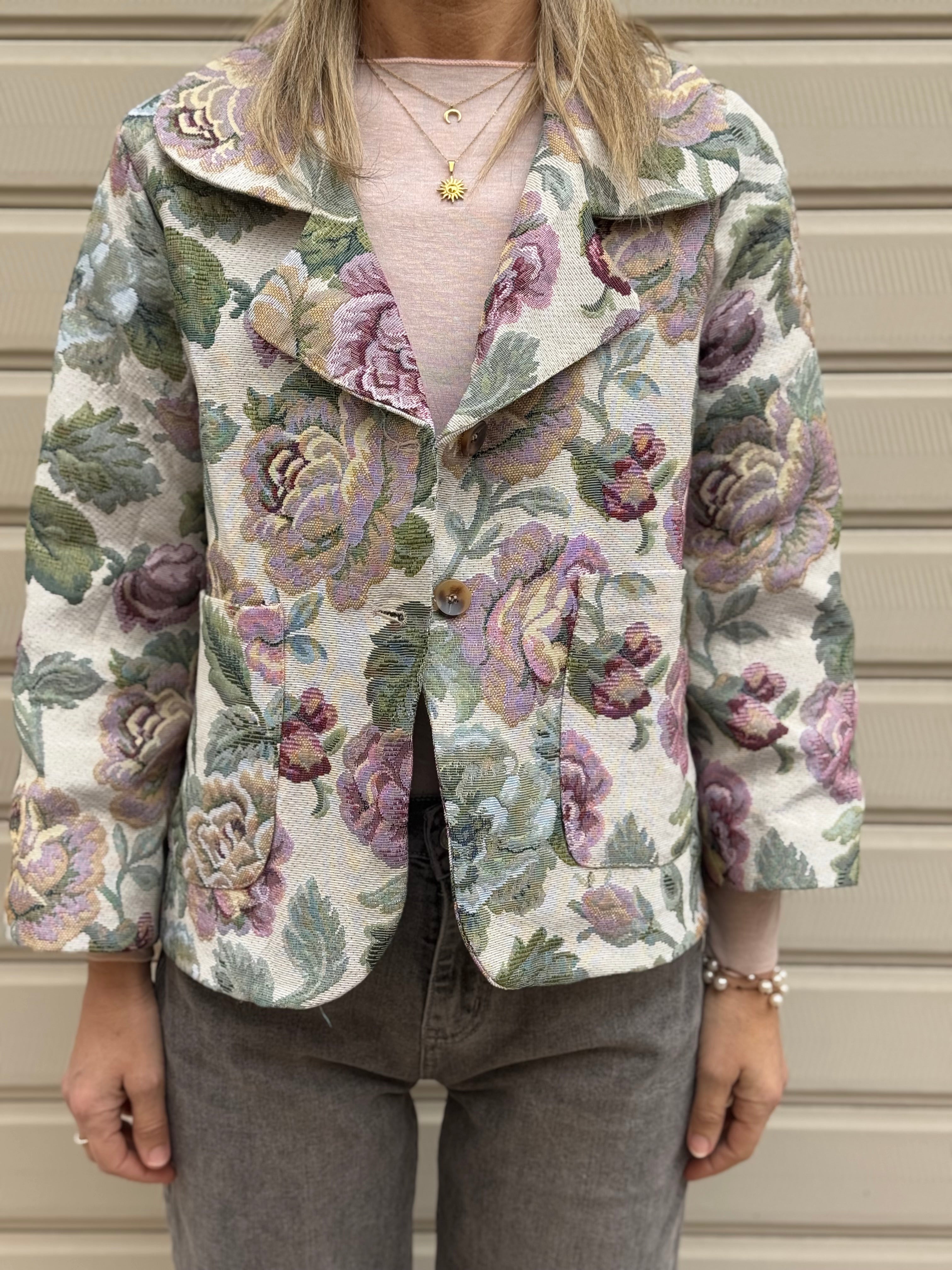 Giacca damascata adora