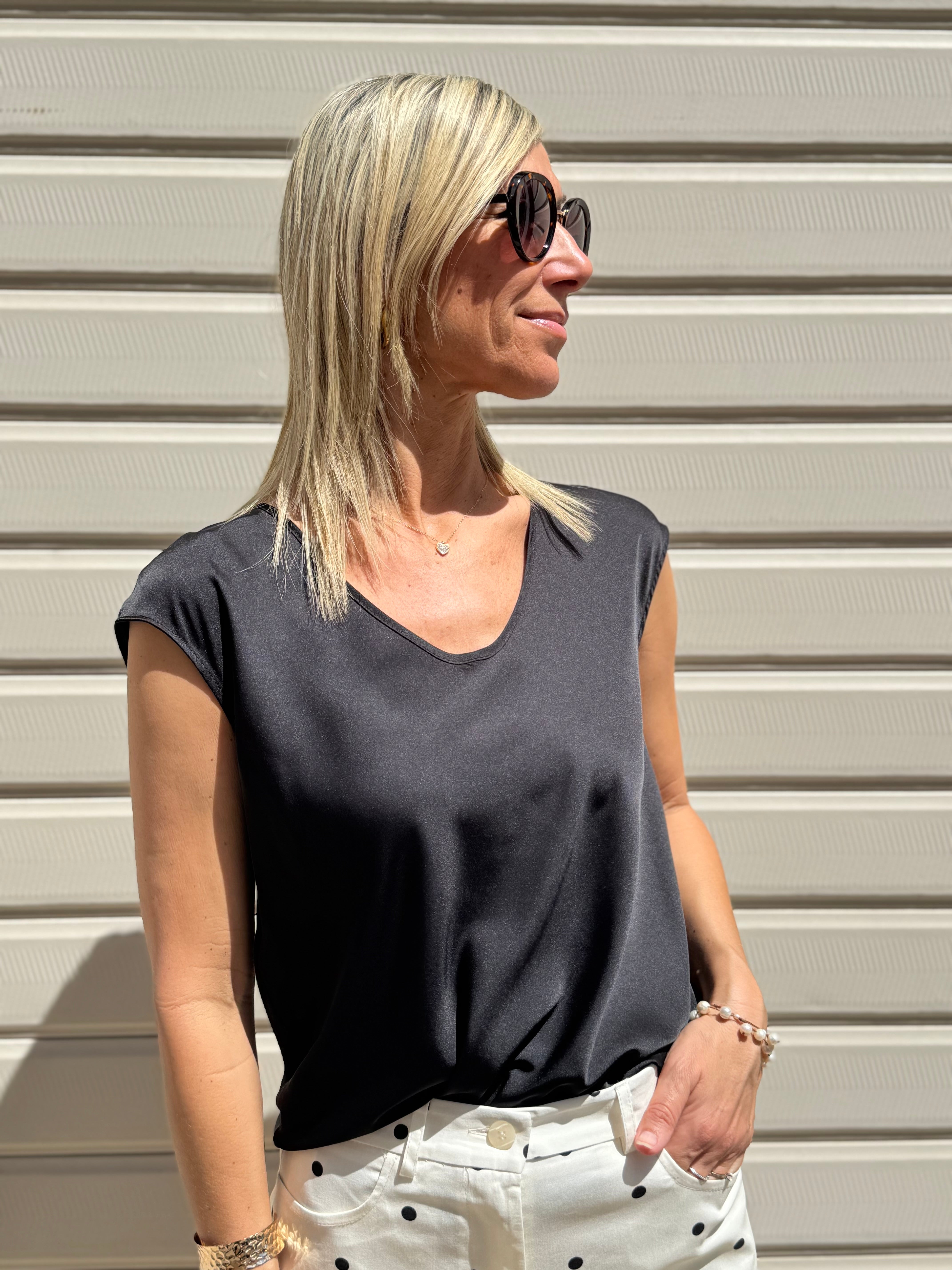 Blusa raso Imperial