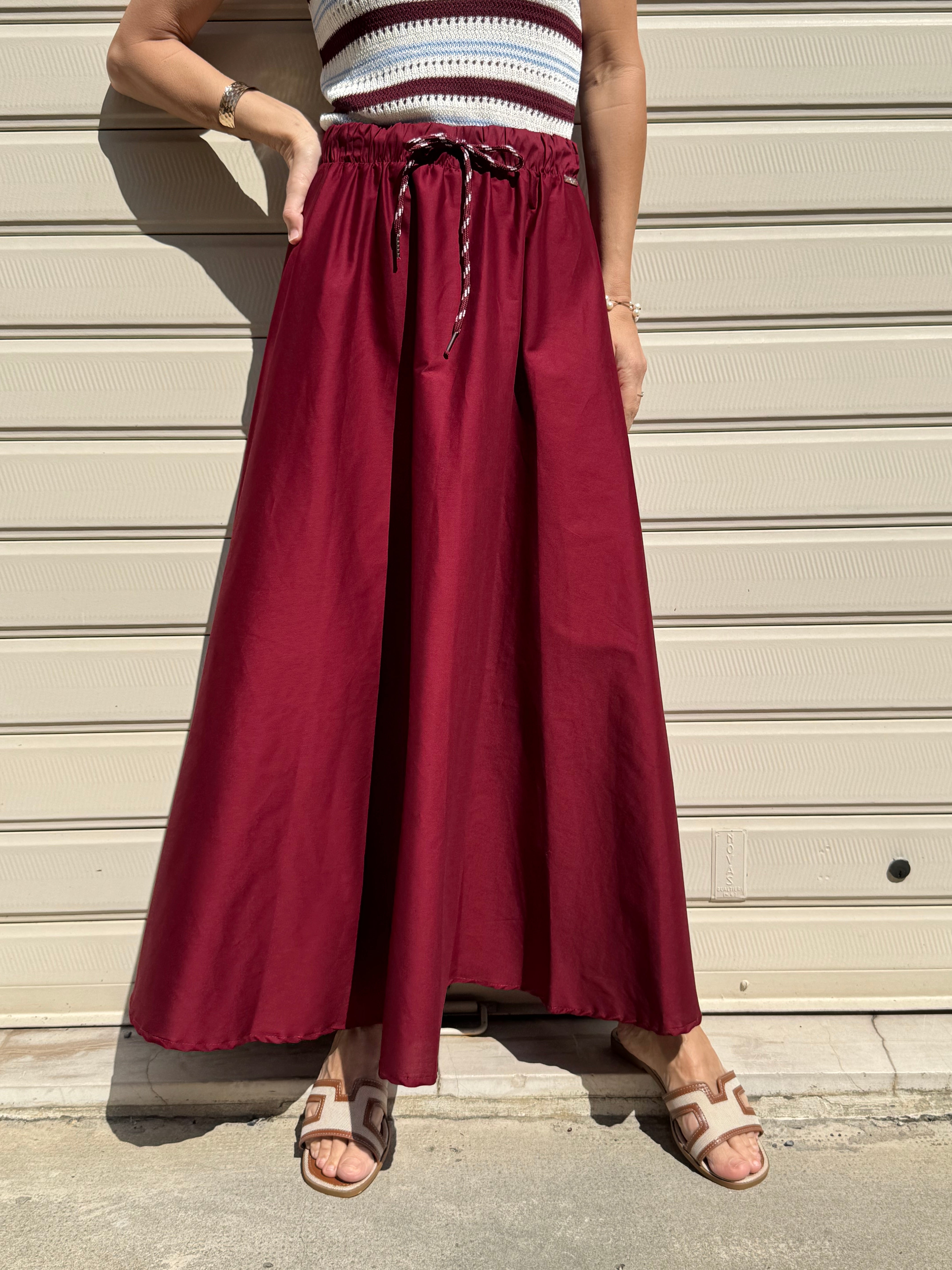 Gonna lunga cotone mimi’