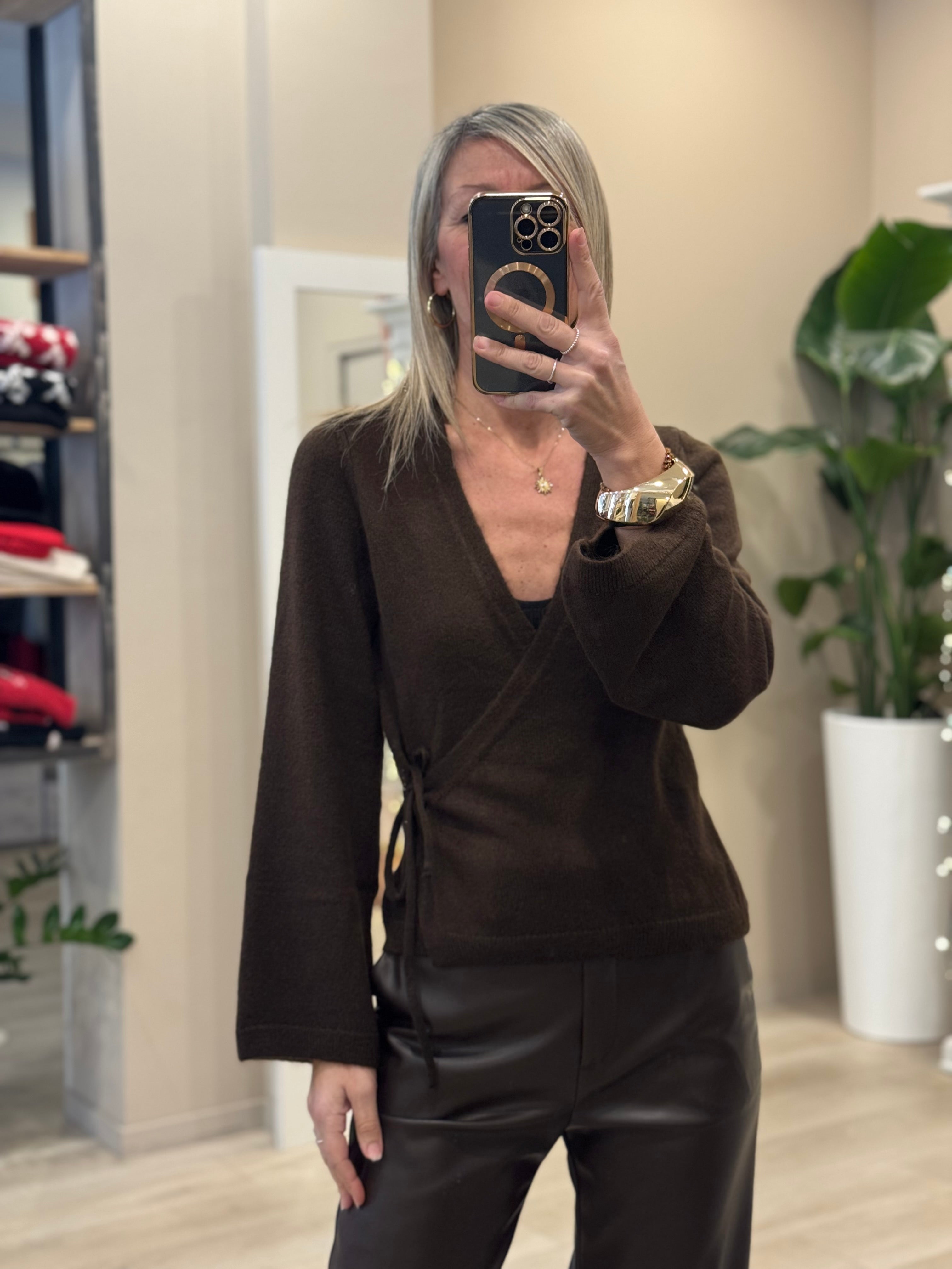 Cardigan incrocio jdy