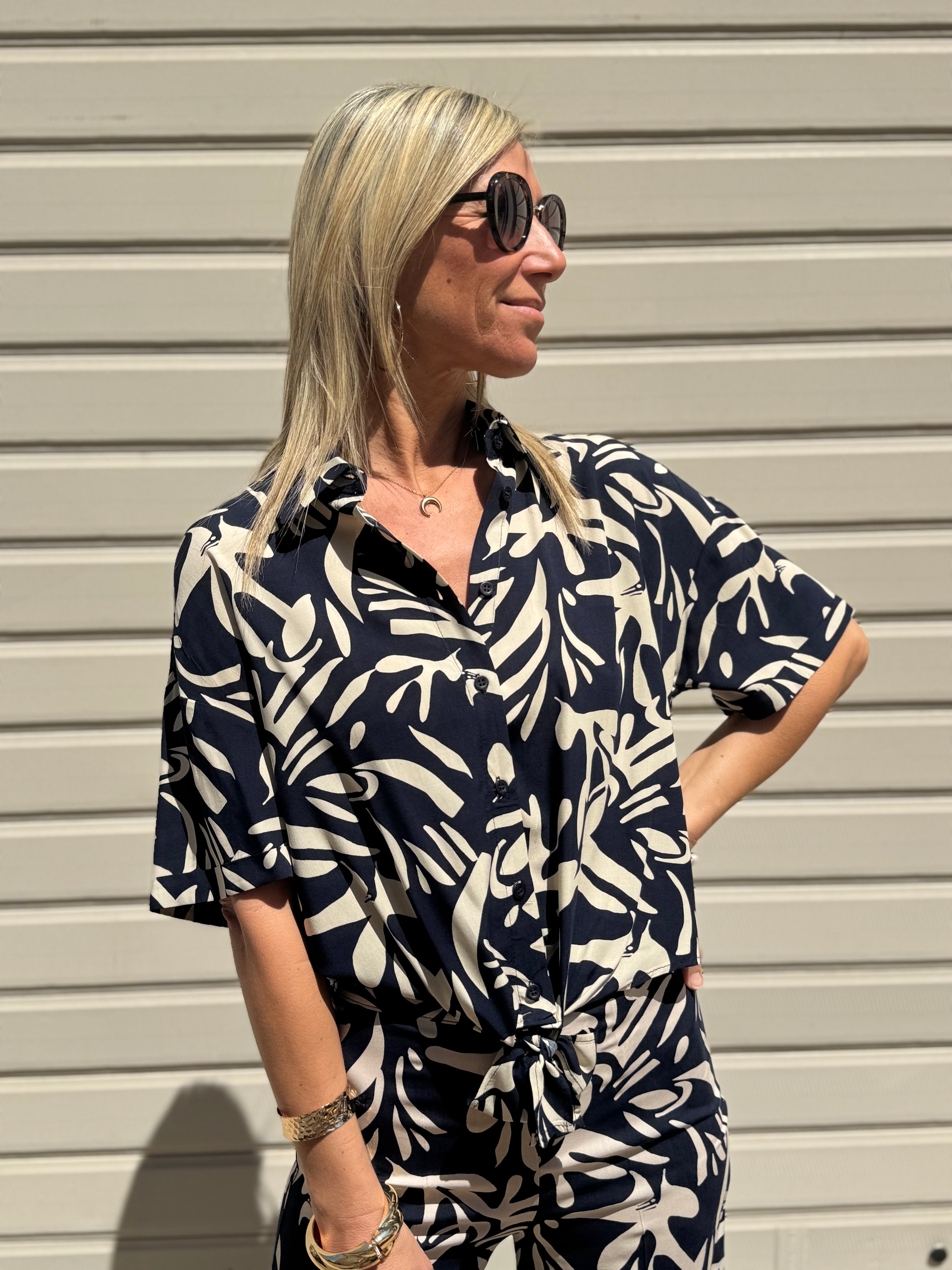 Camicia nodo fantasia artigli