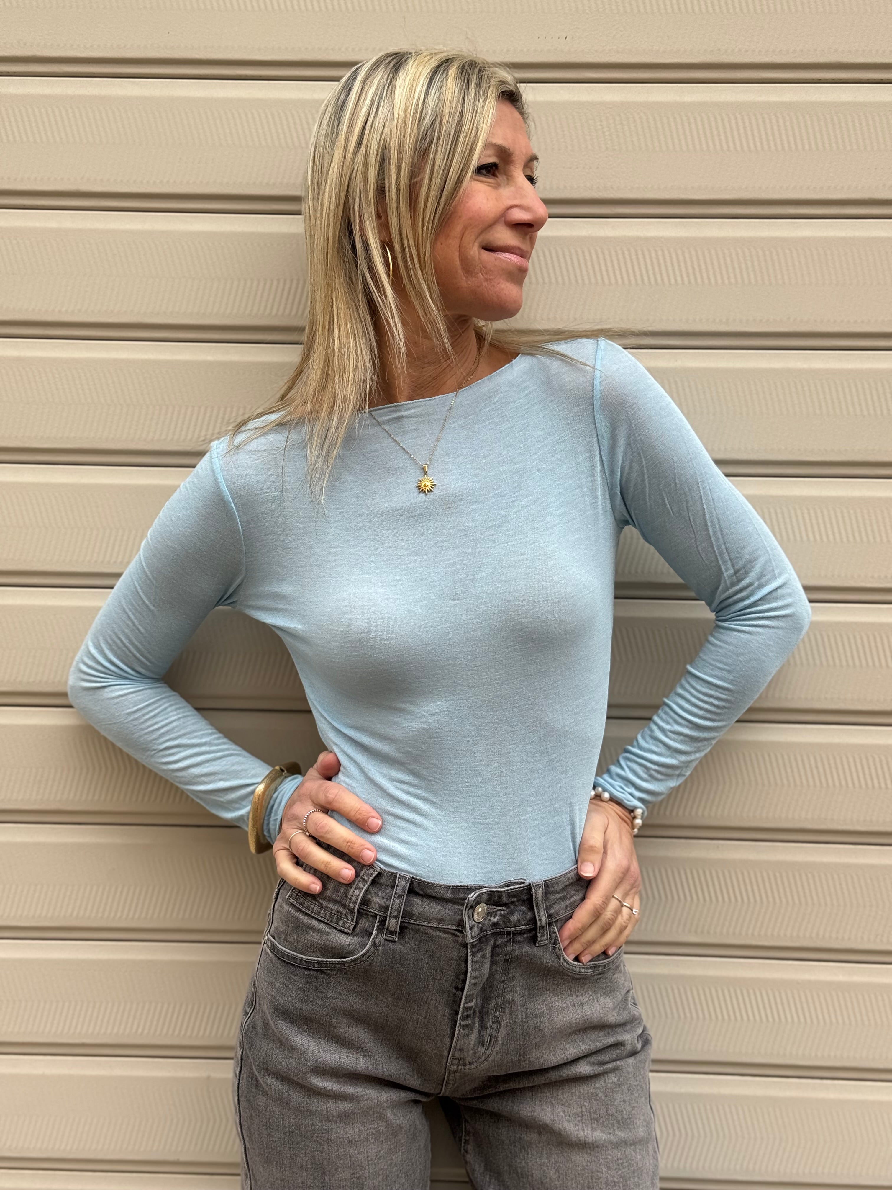 Scollo barca cashmere Adora