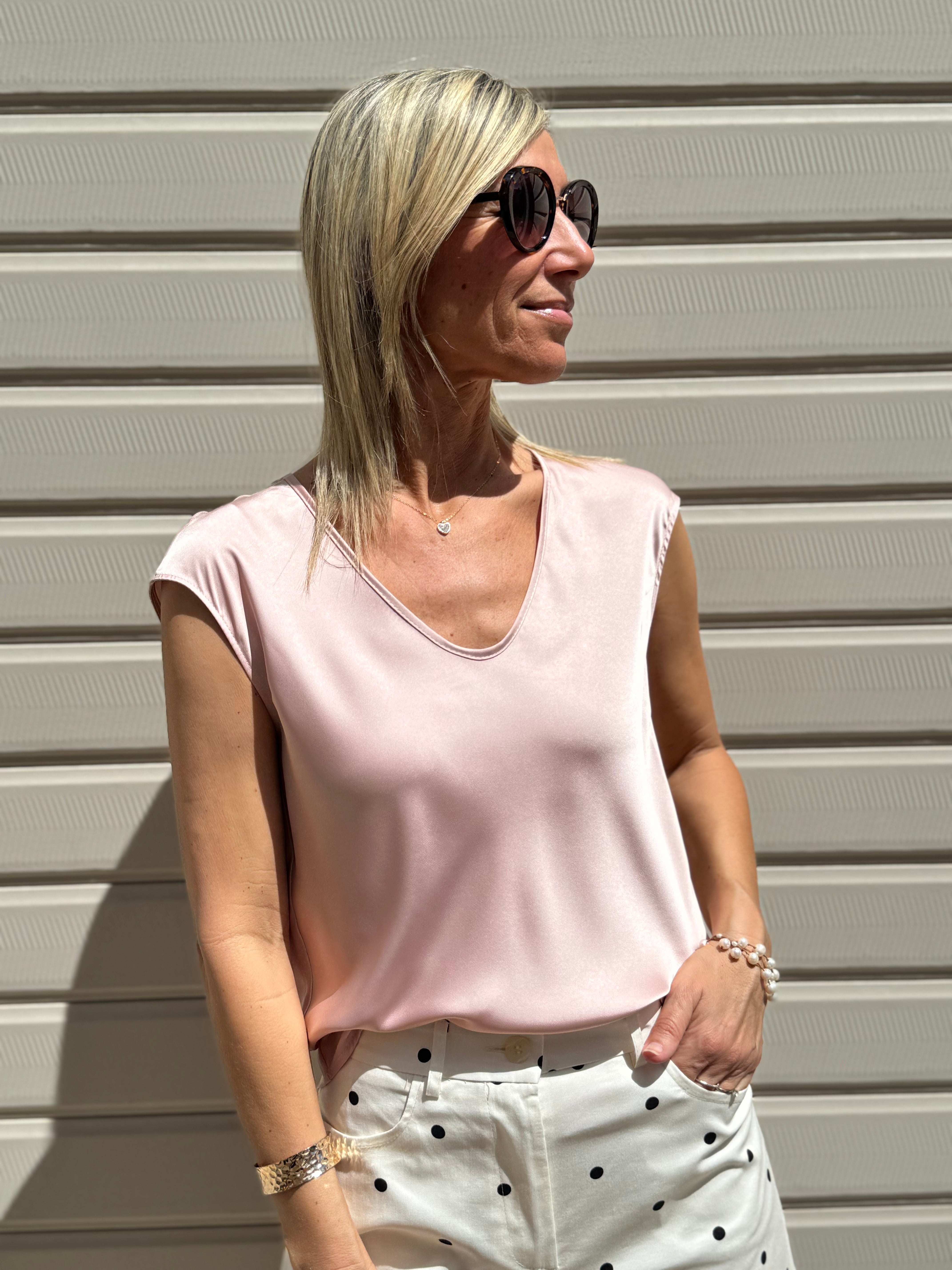 Blusa raso Imperial