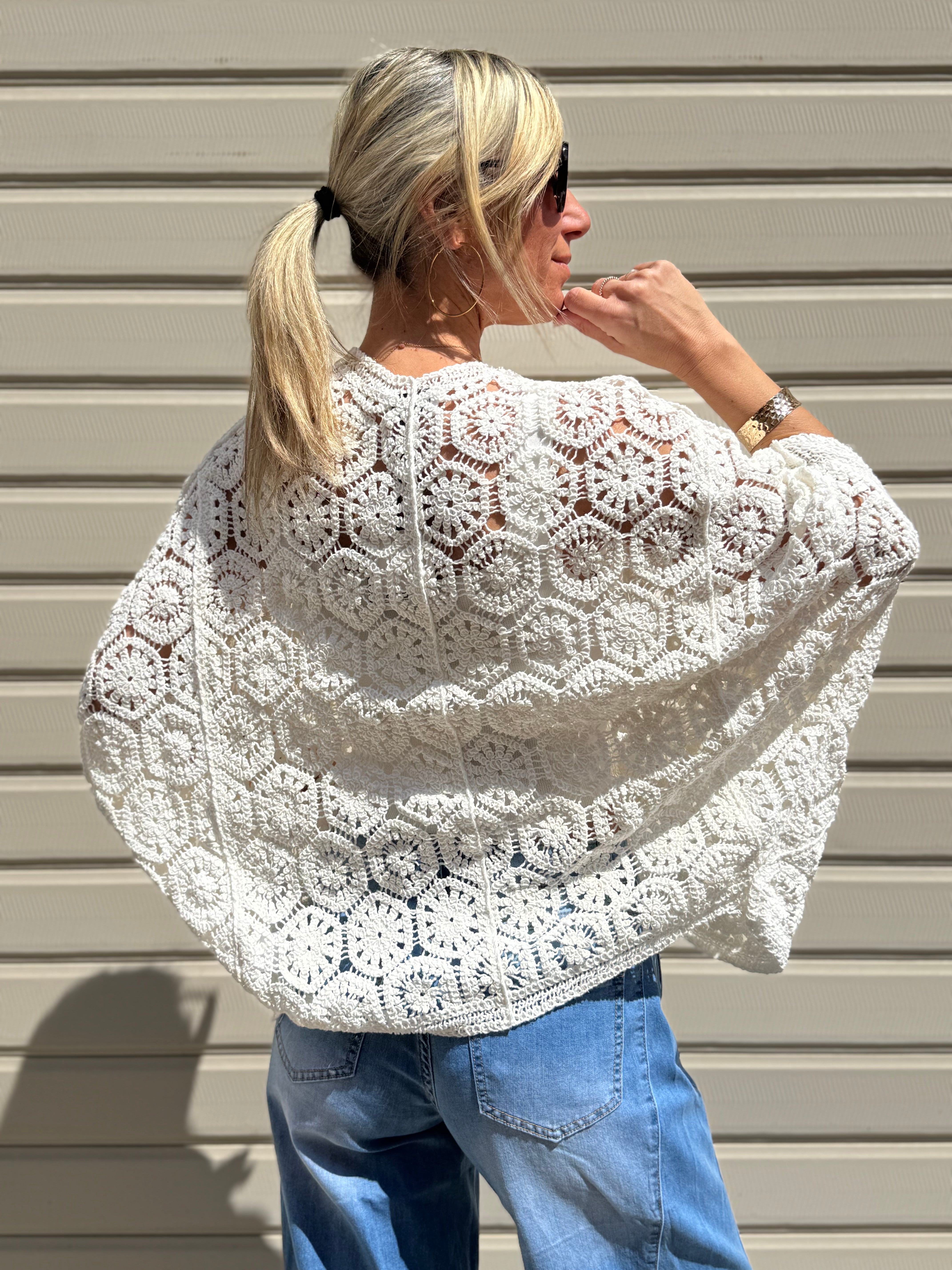Cardigan uncinetto adora