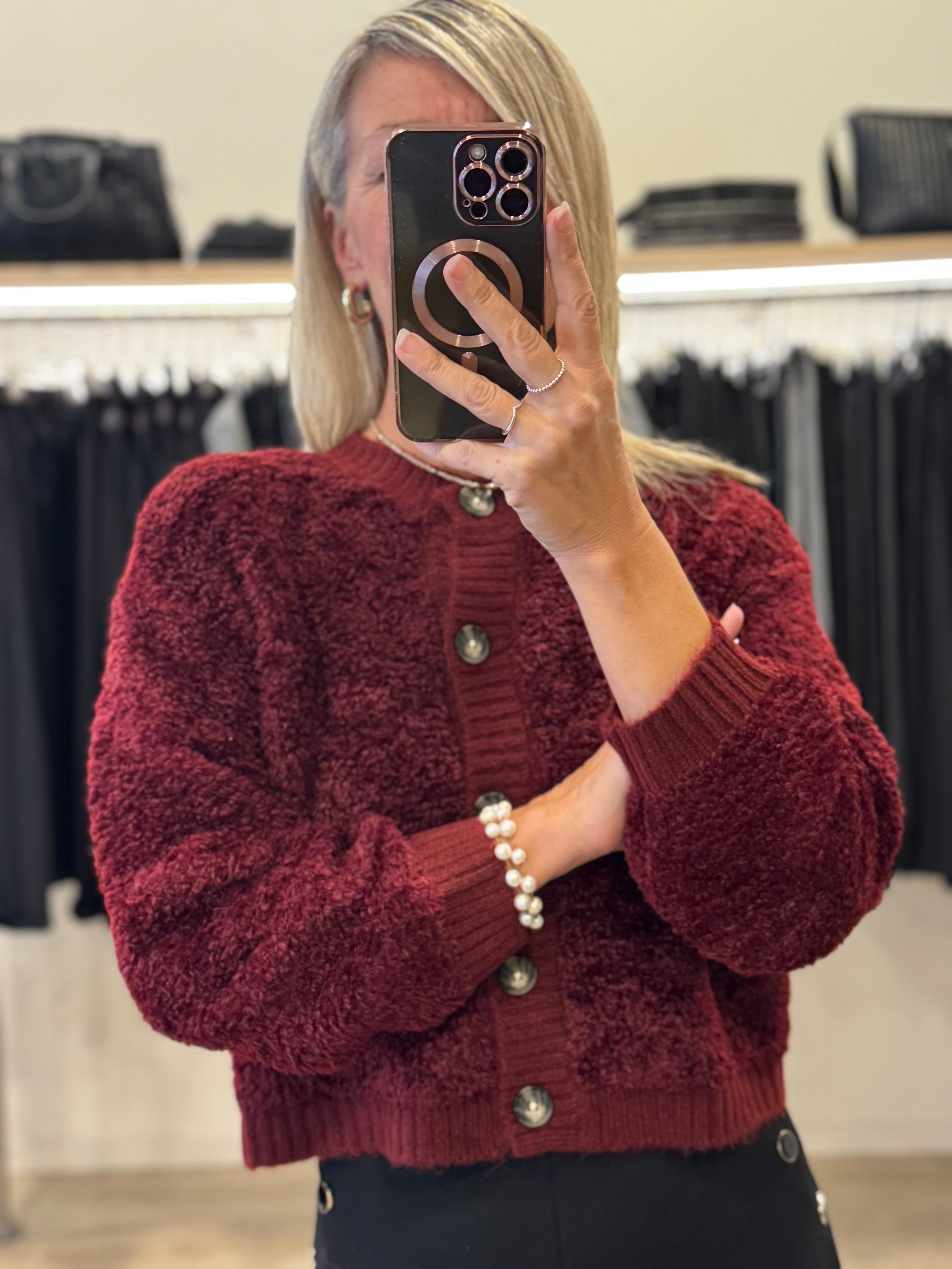 Cardigan bouclè jdy