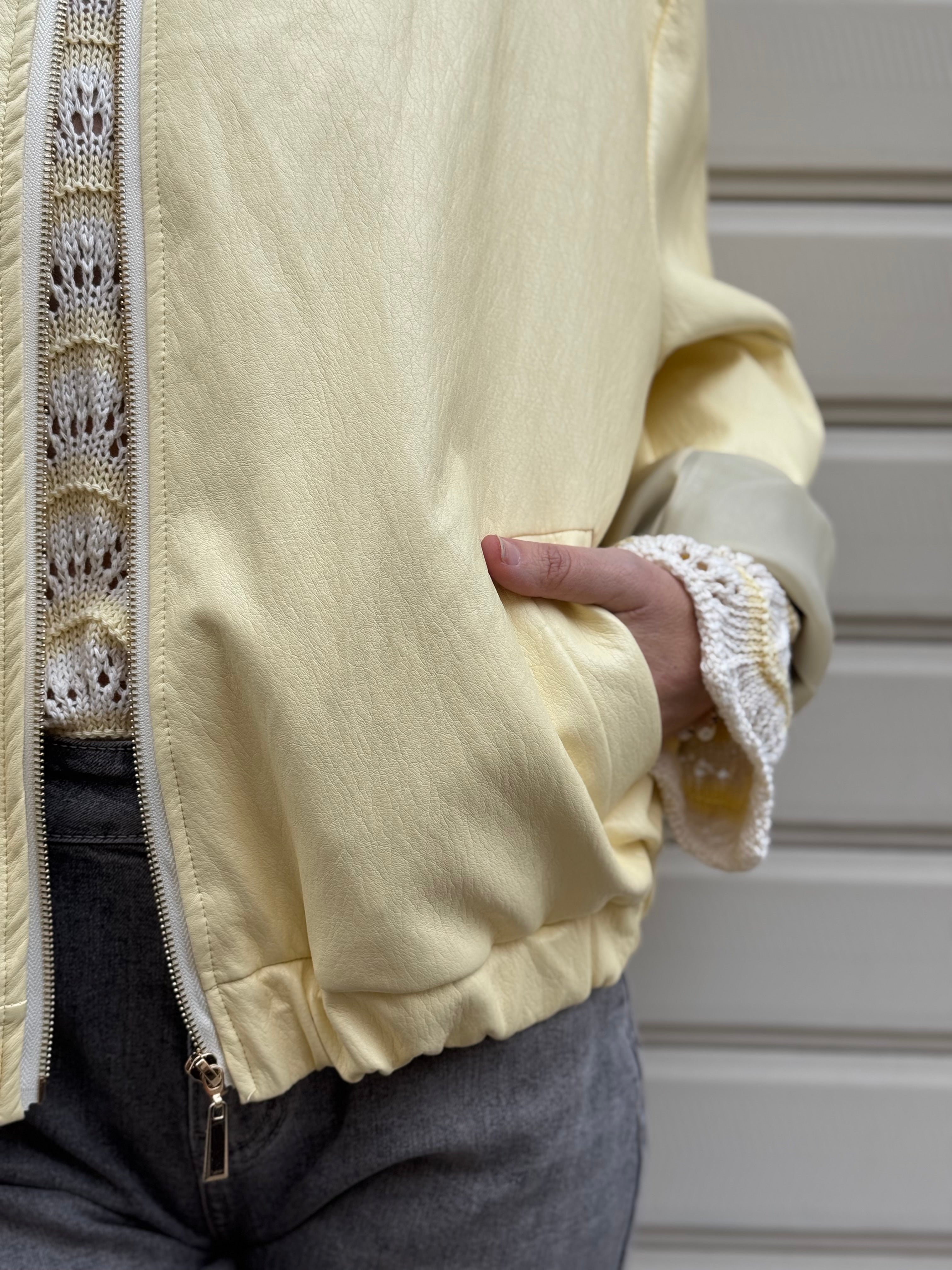 Bomber ecopelle over Adora