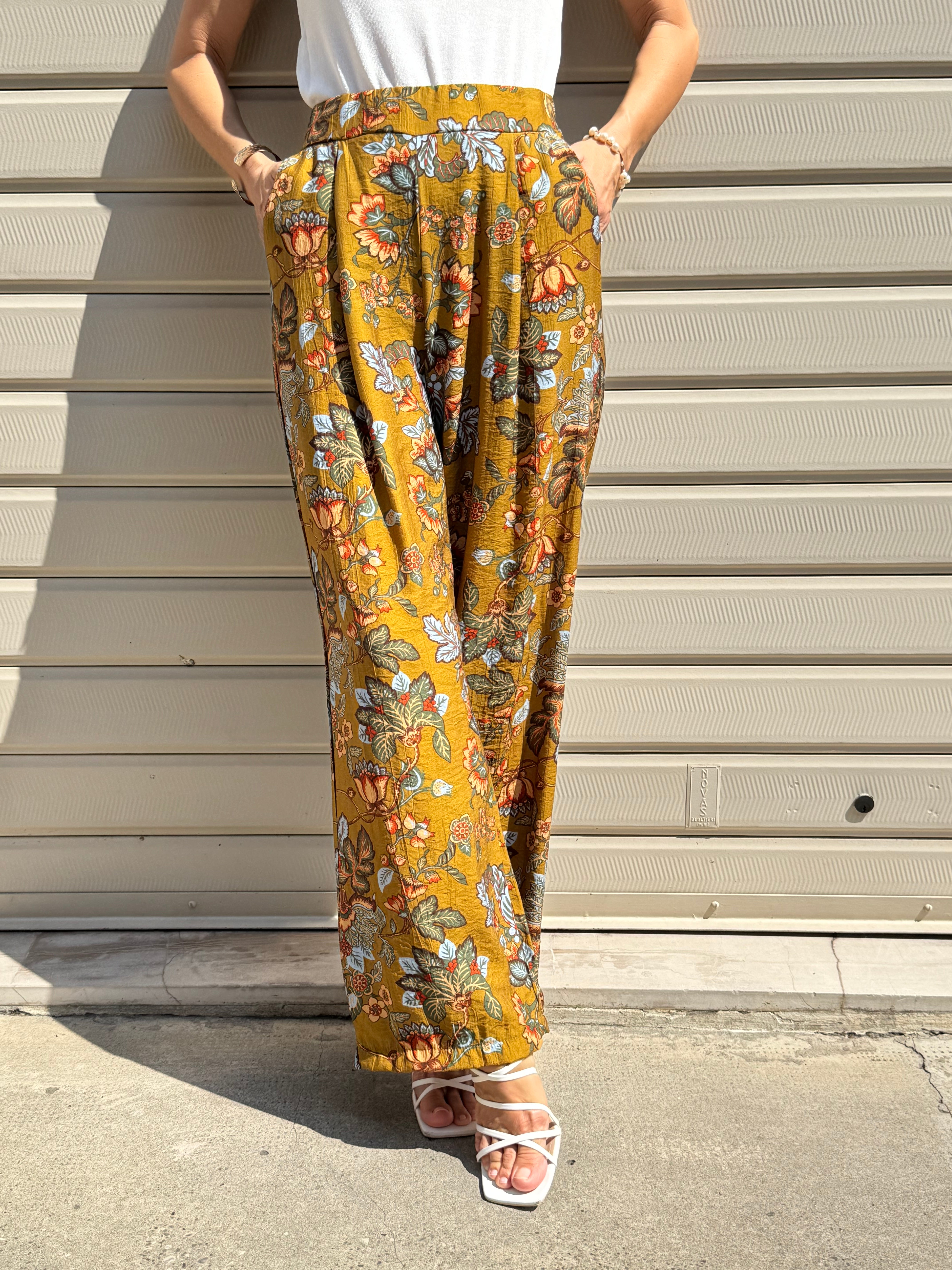 Pantalone fantasia viscosa adora