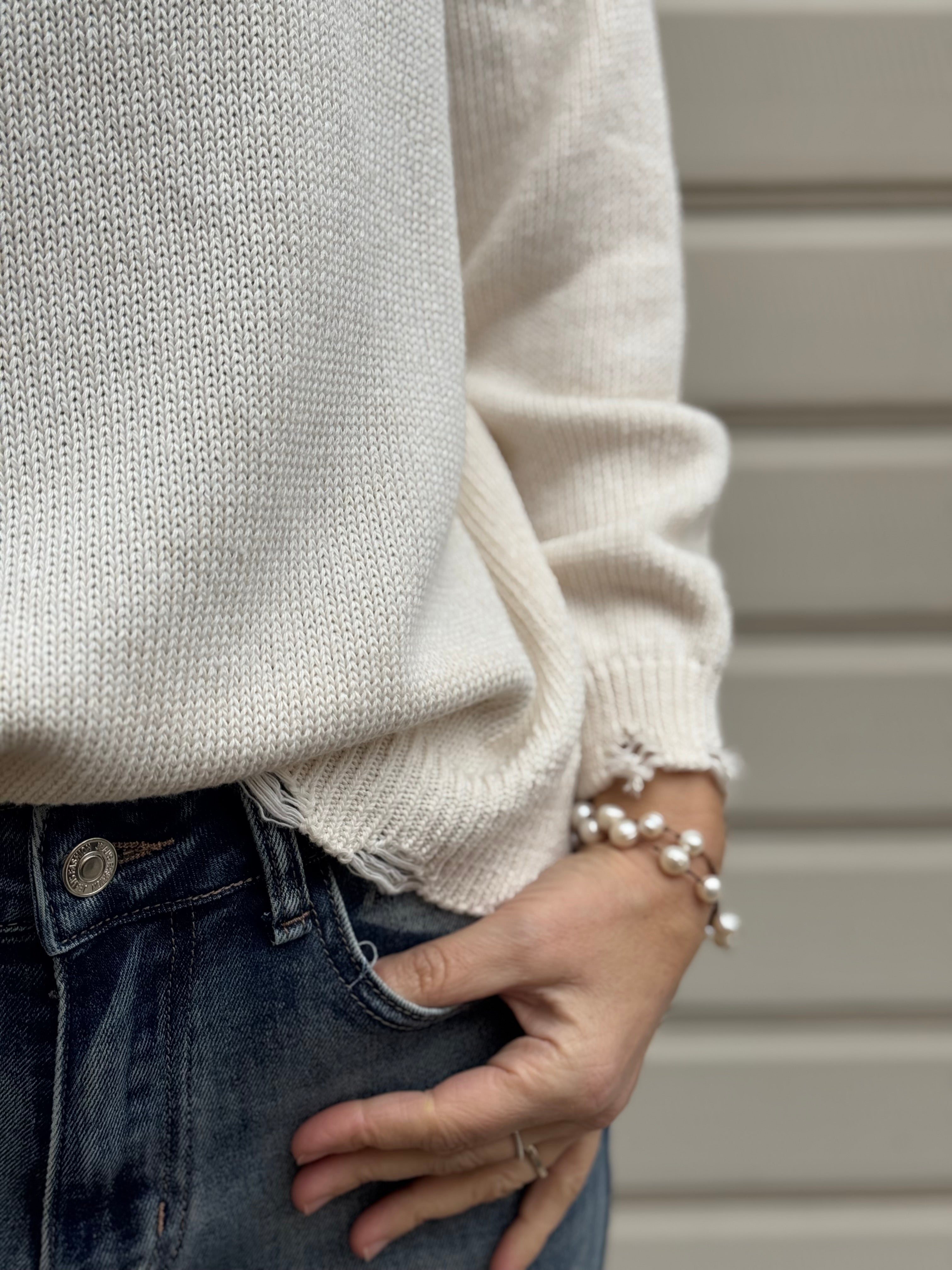 Maglia girocollo cotone Adora