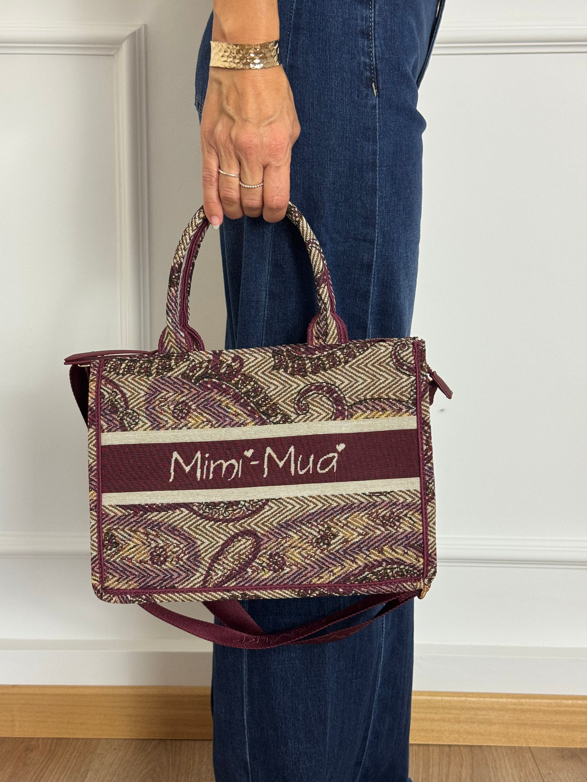 Borsa piccola fantasia paisley mimì
