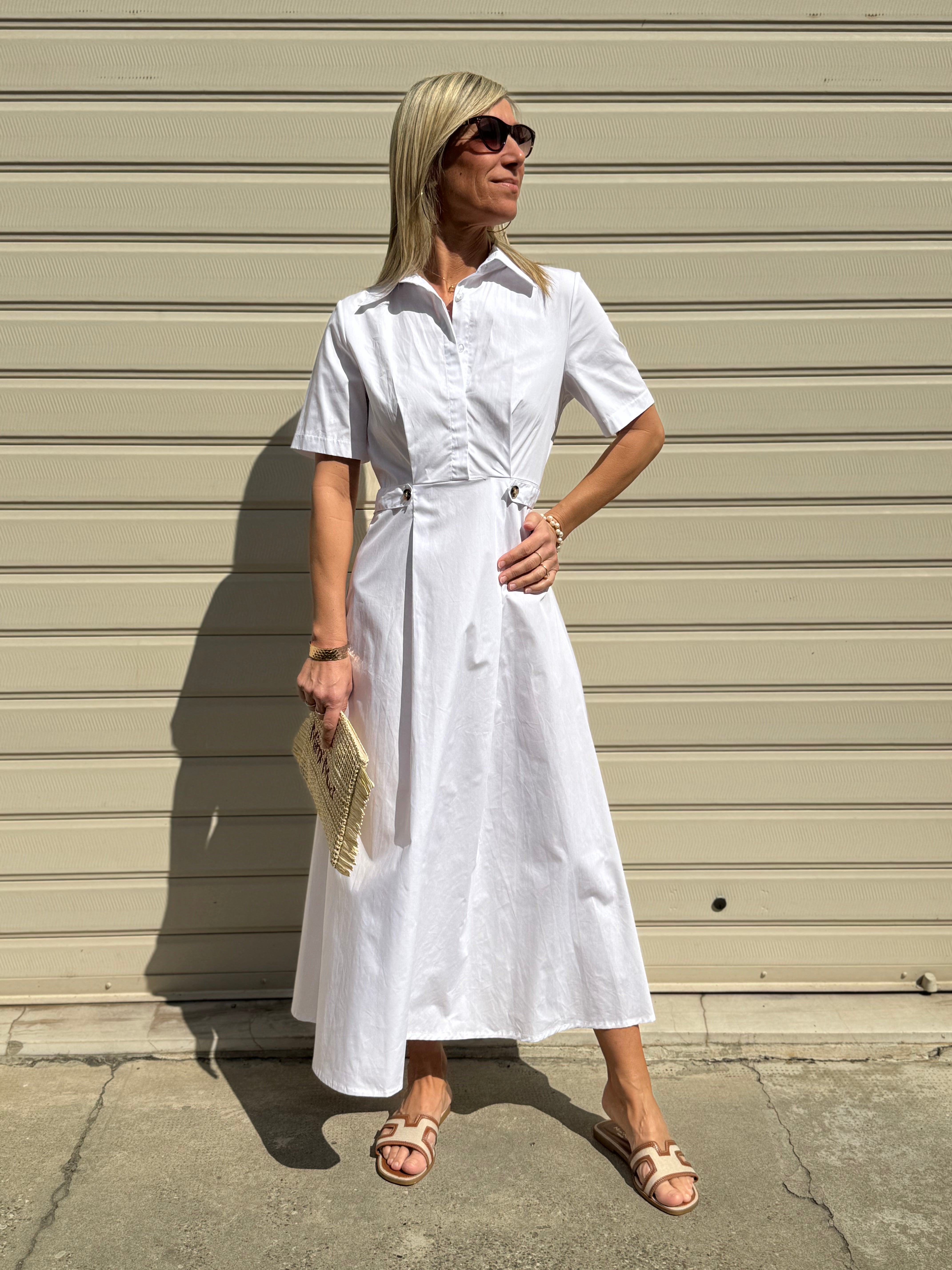 Abito lungo cotone mimi’