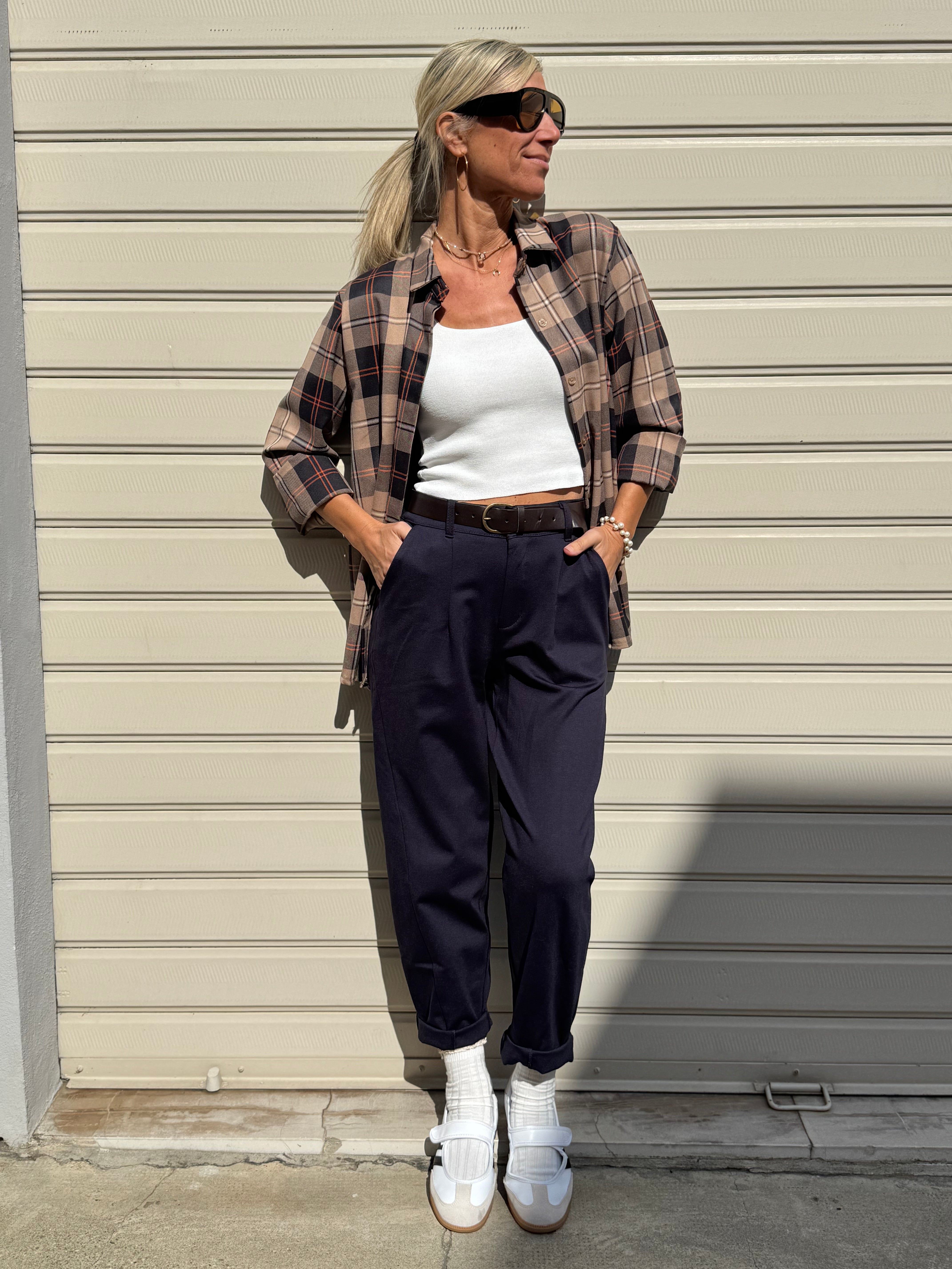 Camicia check Delia