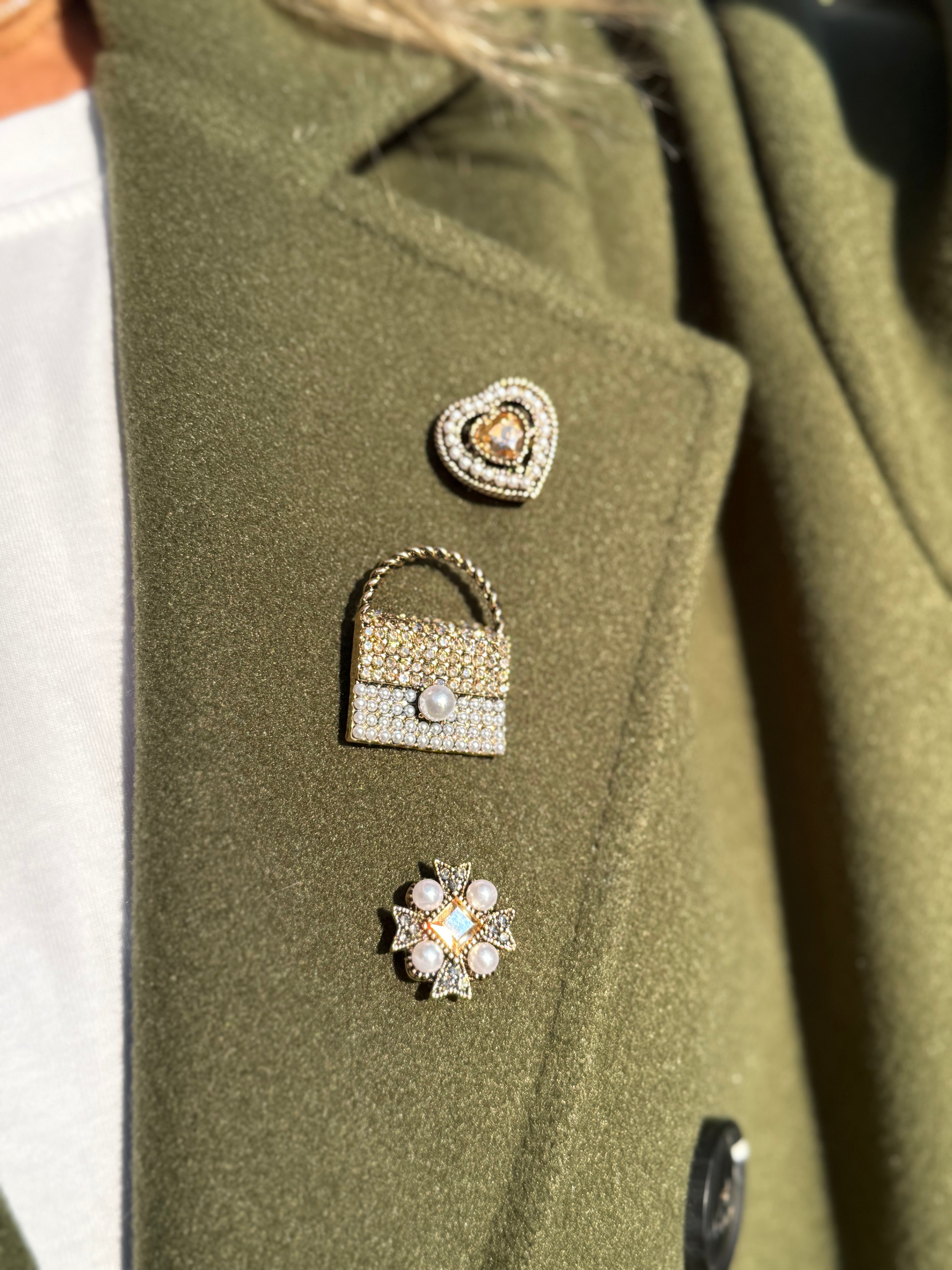 Set spille borsetta oro