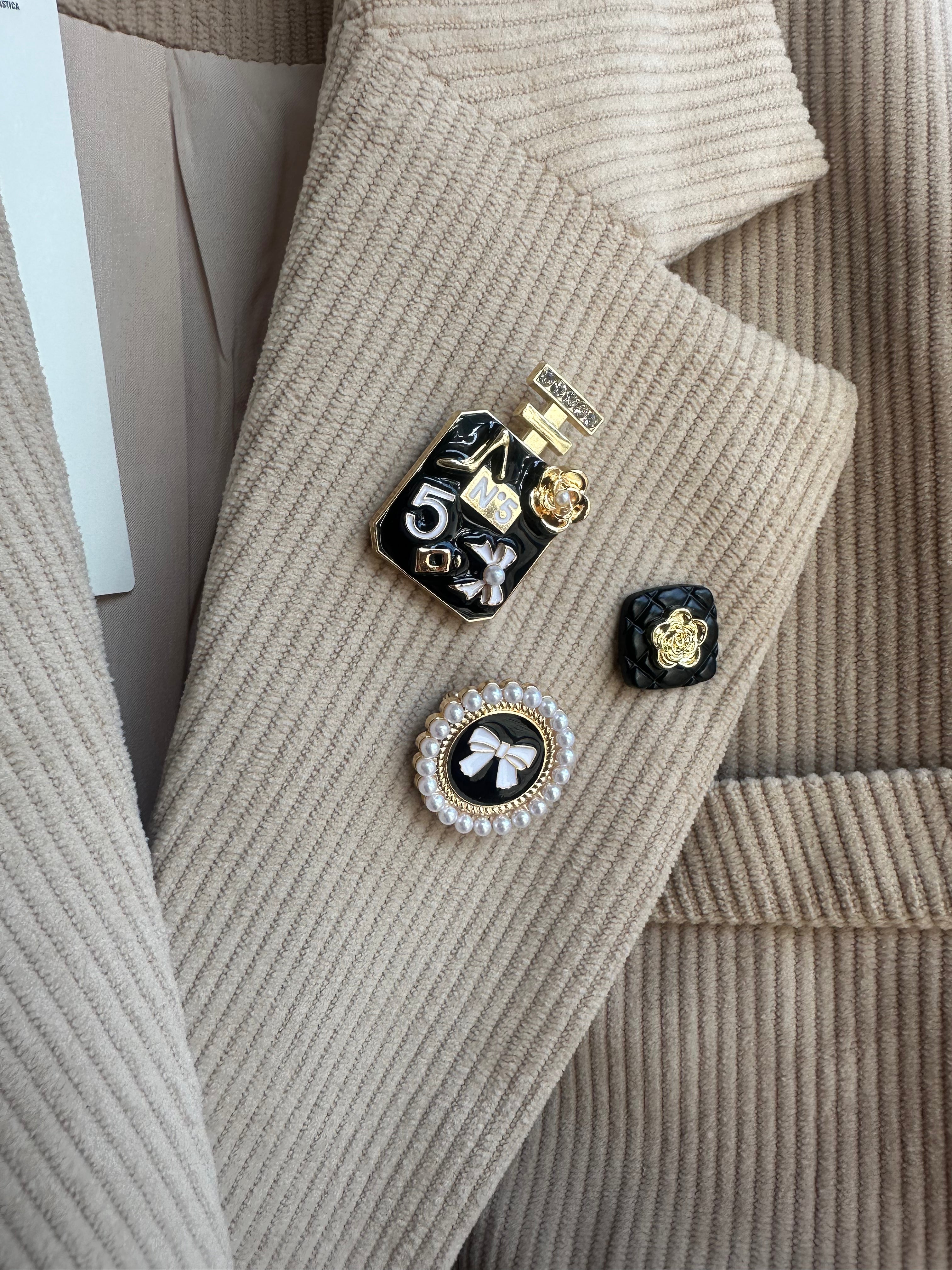 Set spille profumo nero