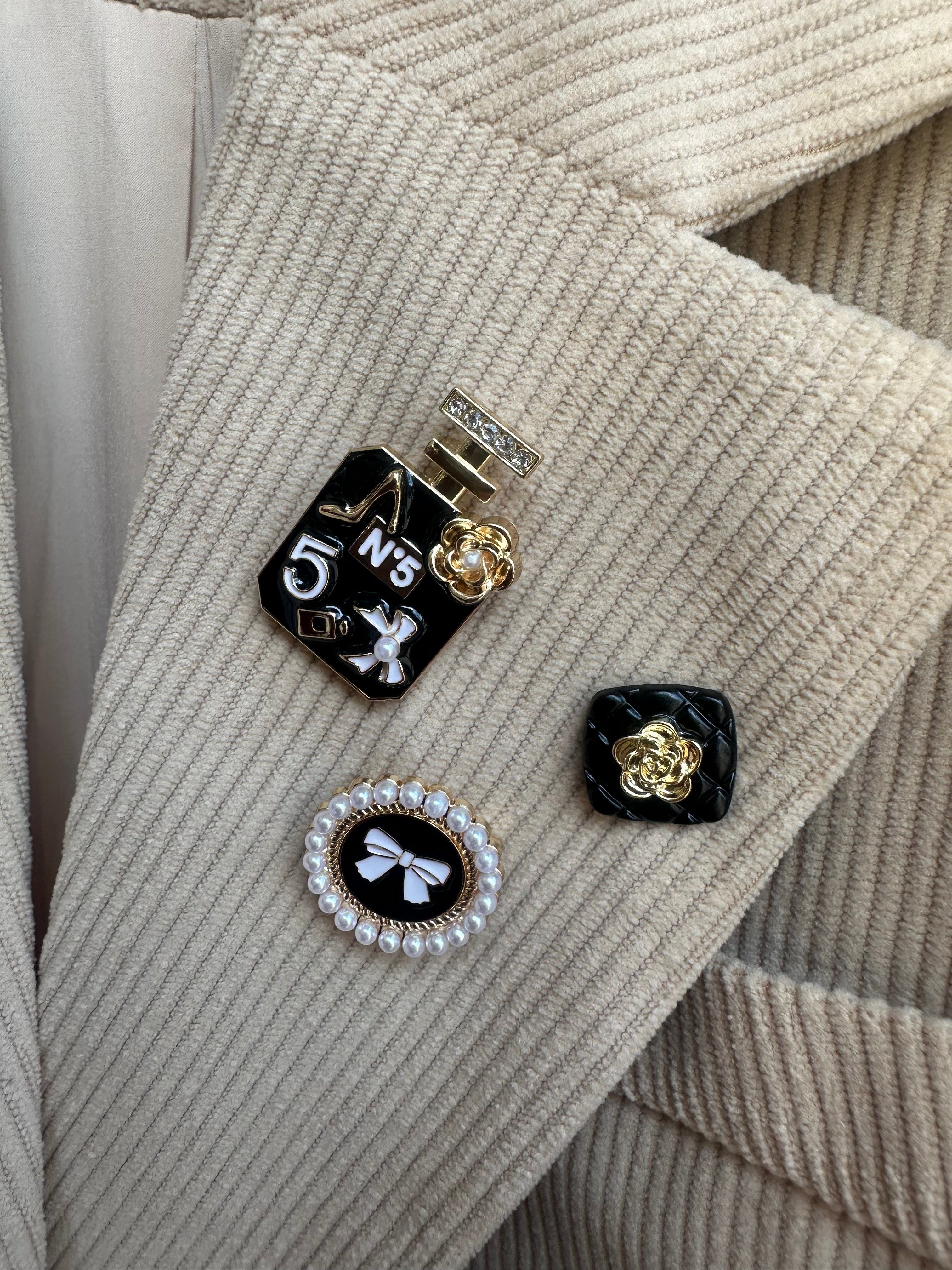 Set spille profumo nero