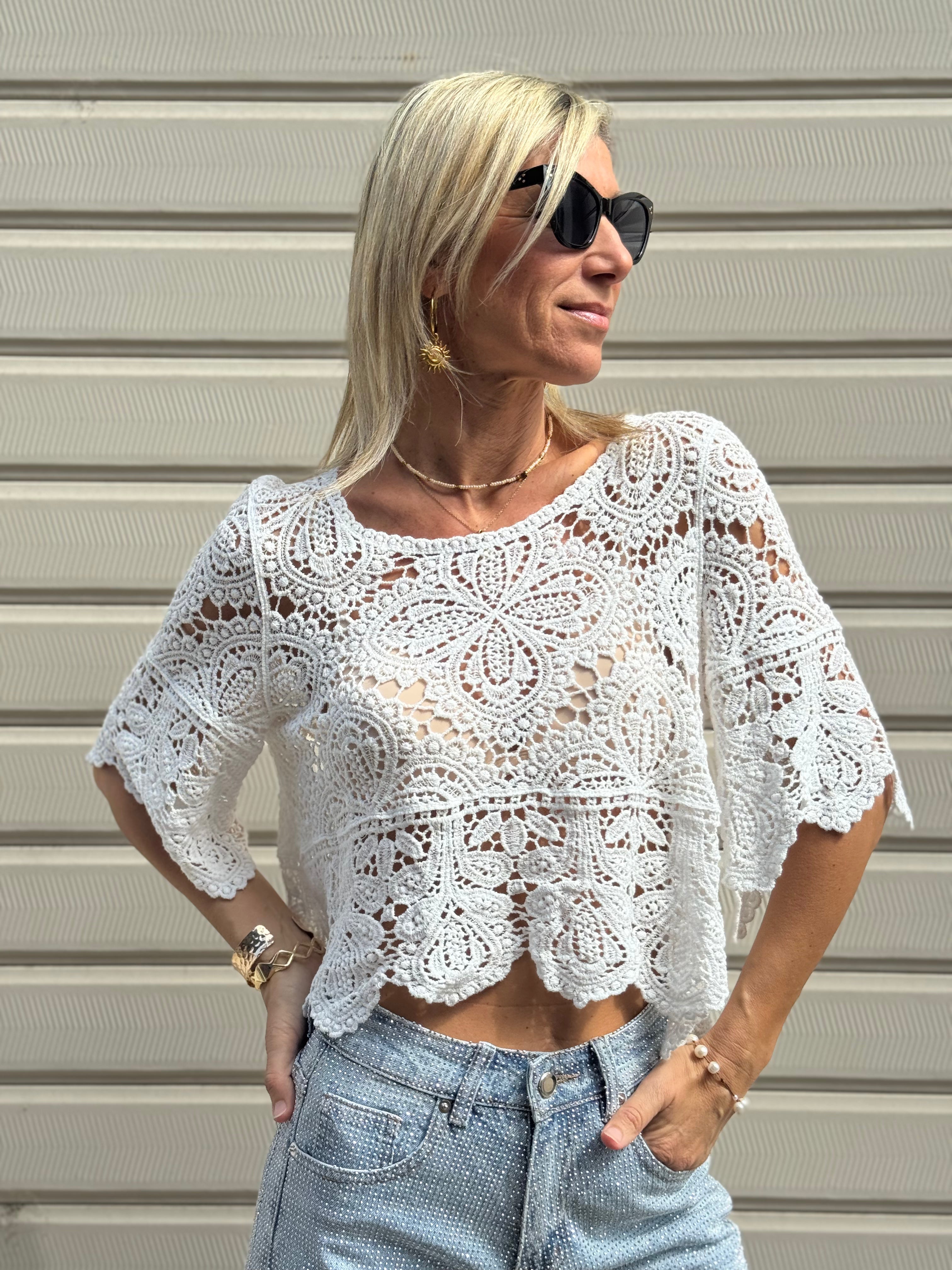 Maglia Crochet