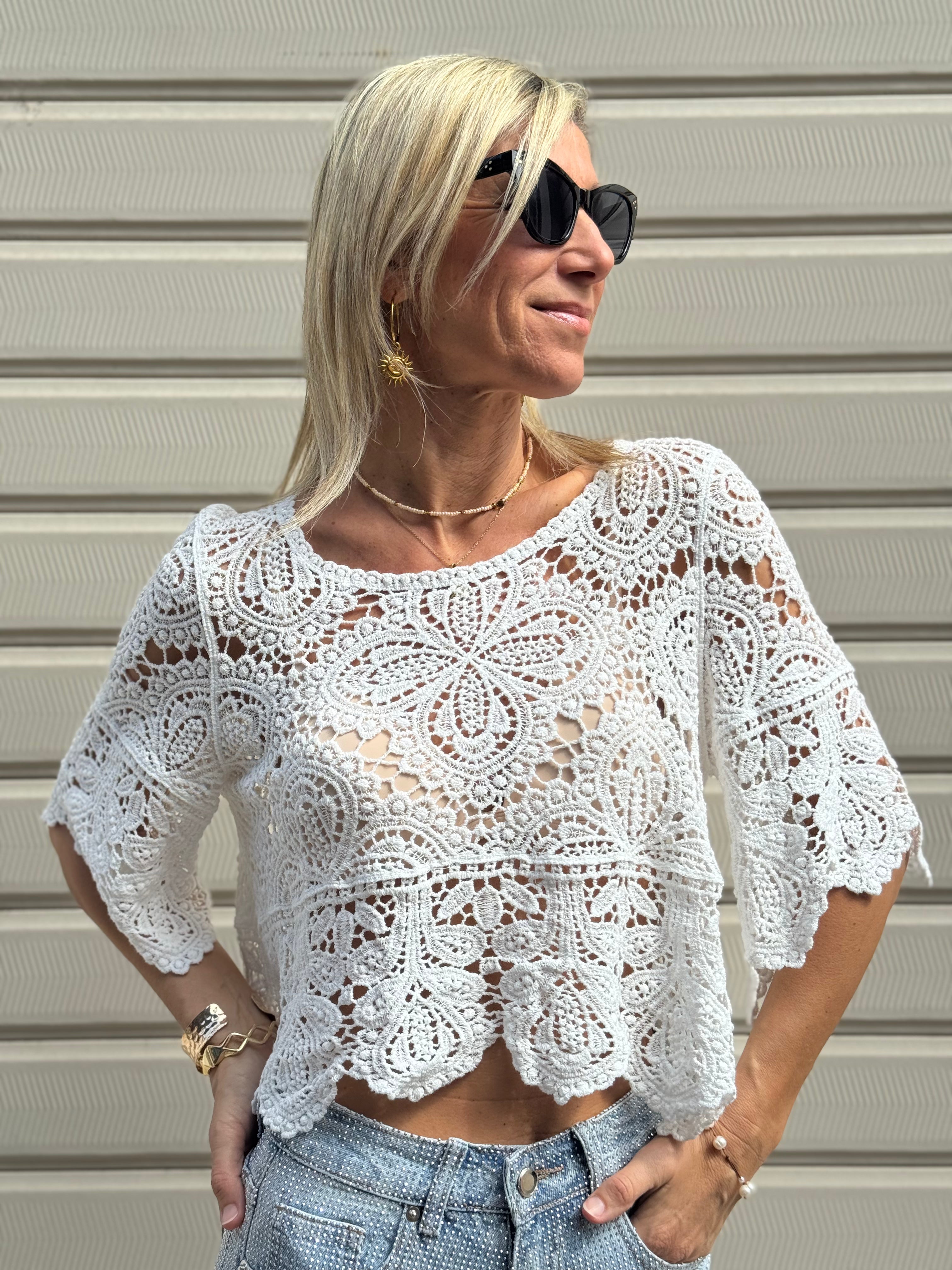 Maglia Crochet