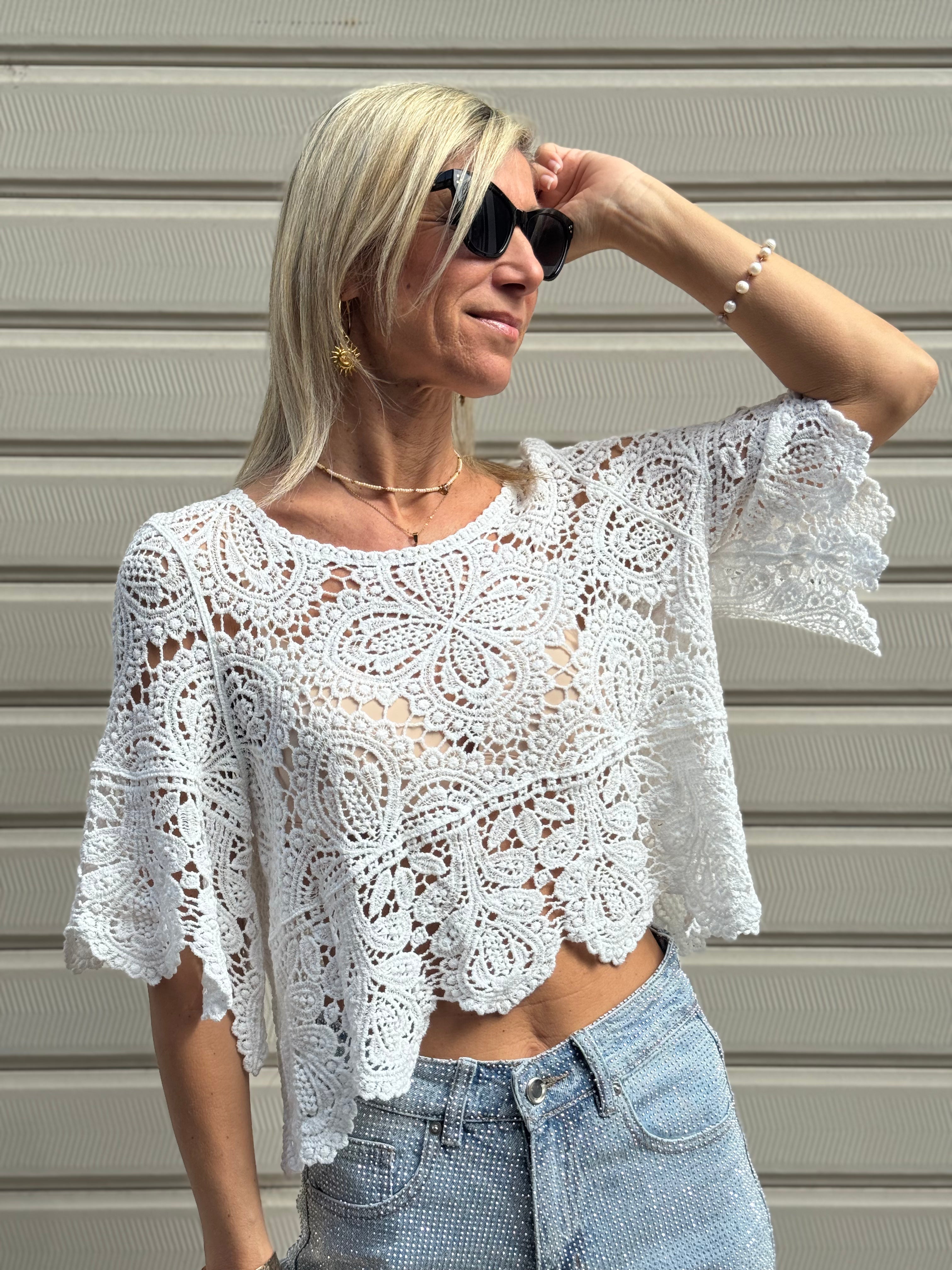 Maglia Crochet