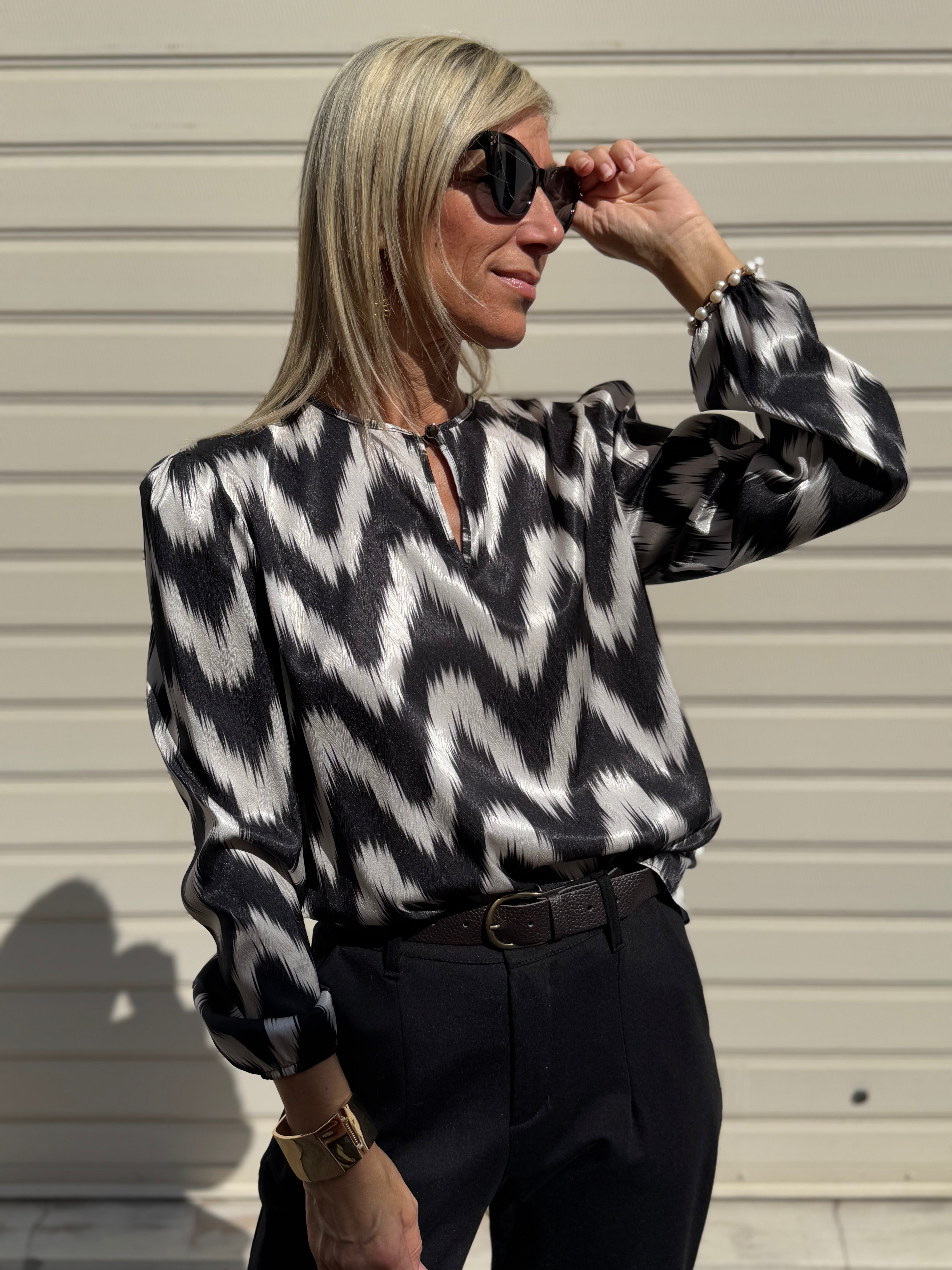 Blusa zig zag mimì