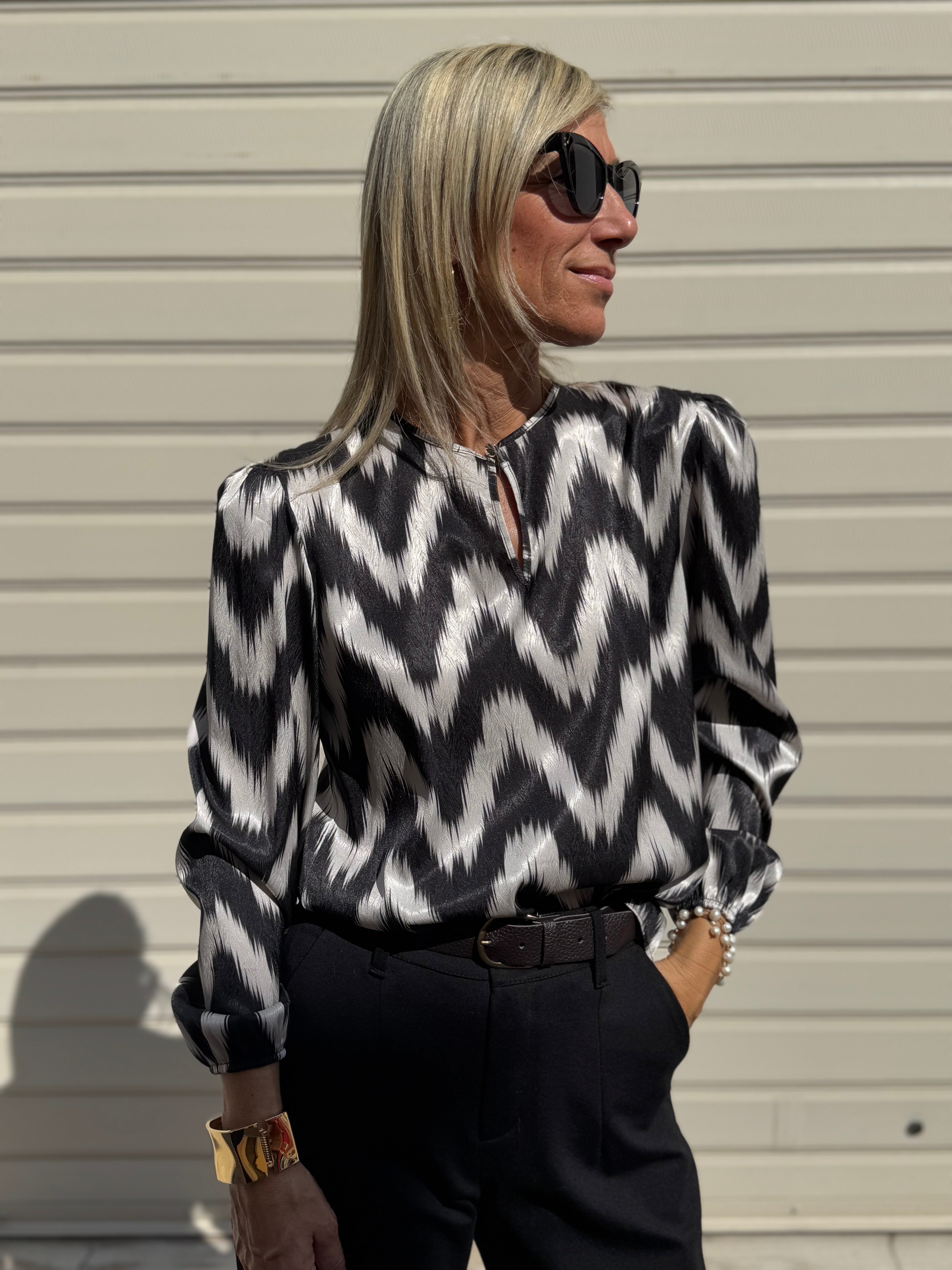 Blusa zig zag mimì