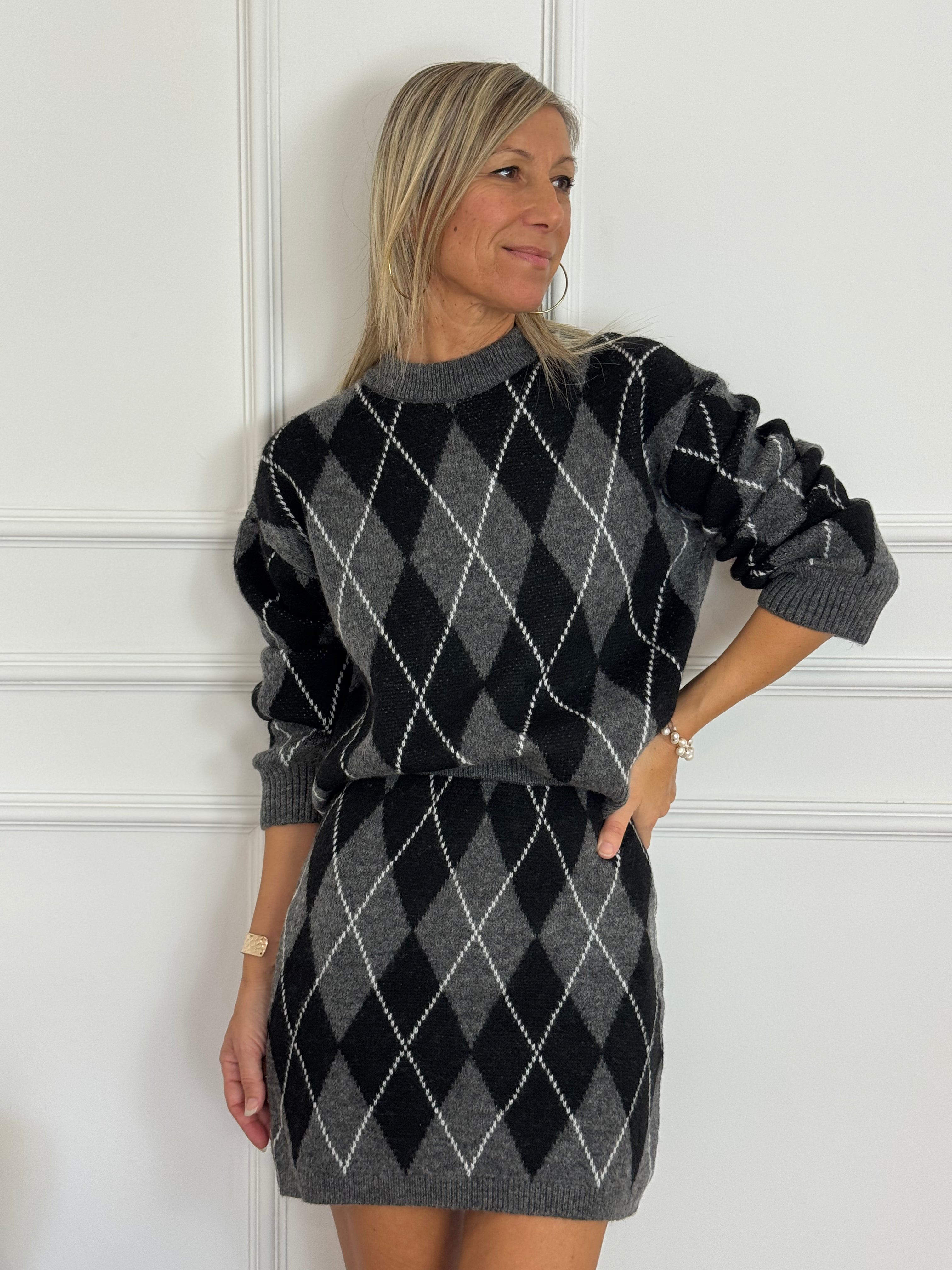Maglione a rombi jdy
