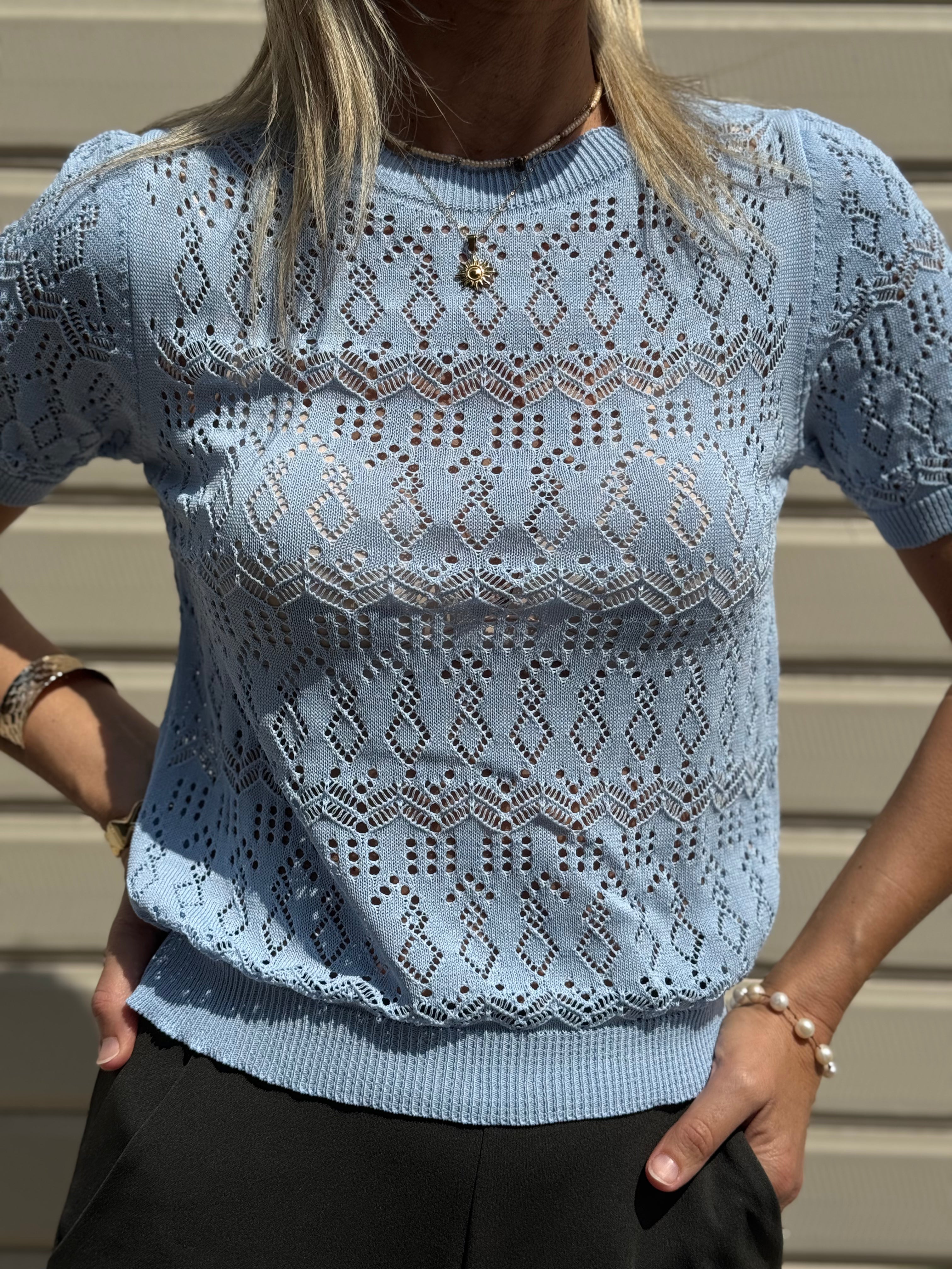 Maglia Traforata Fascetta