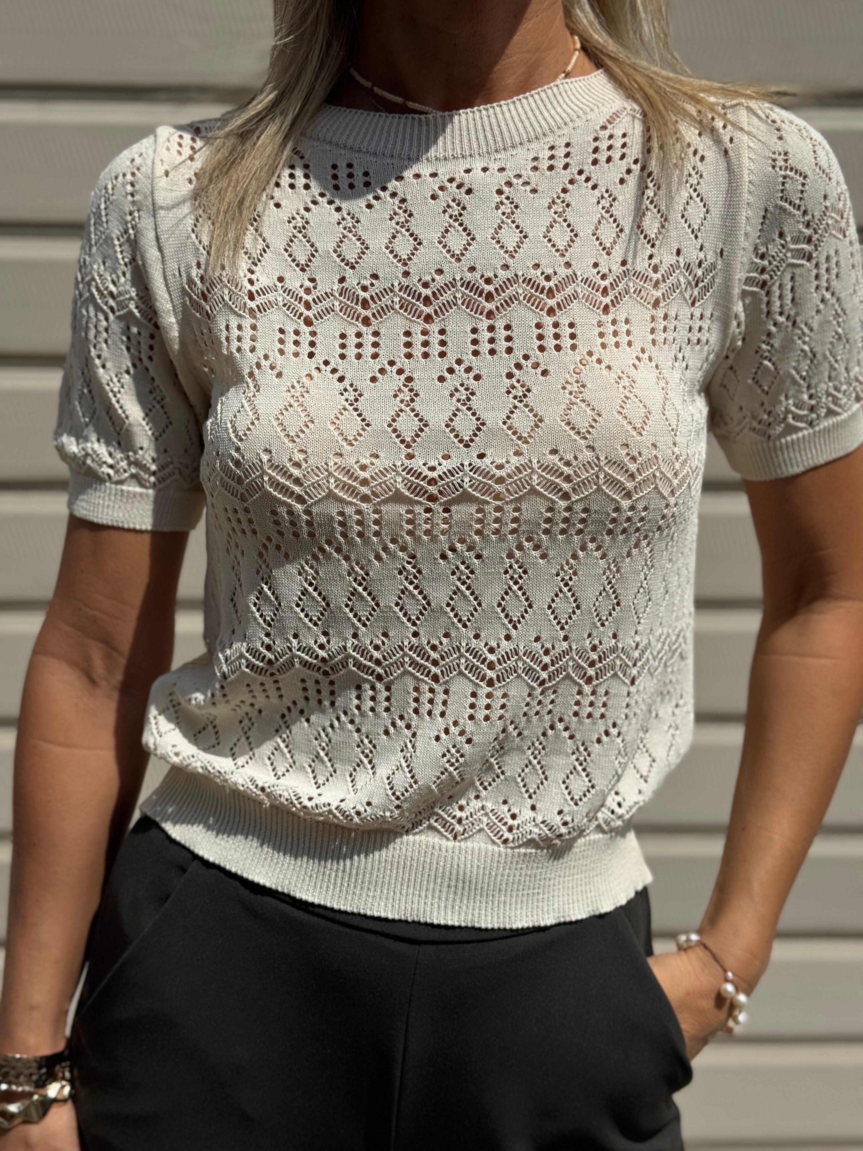 Maglia Traforata Fascetta