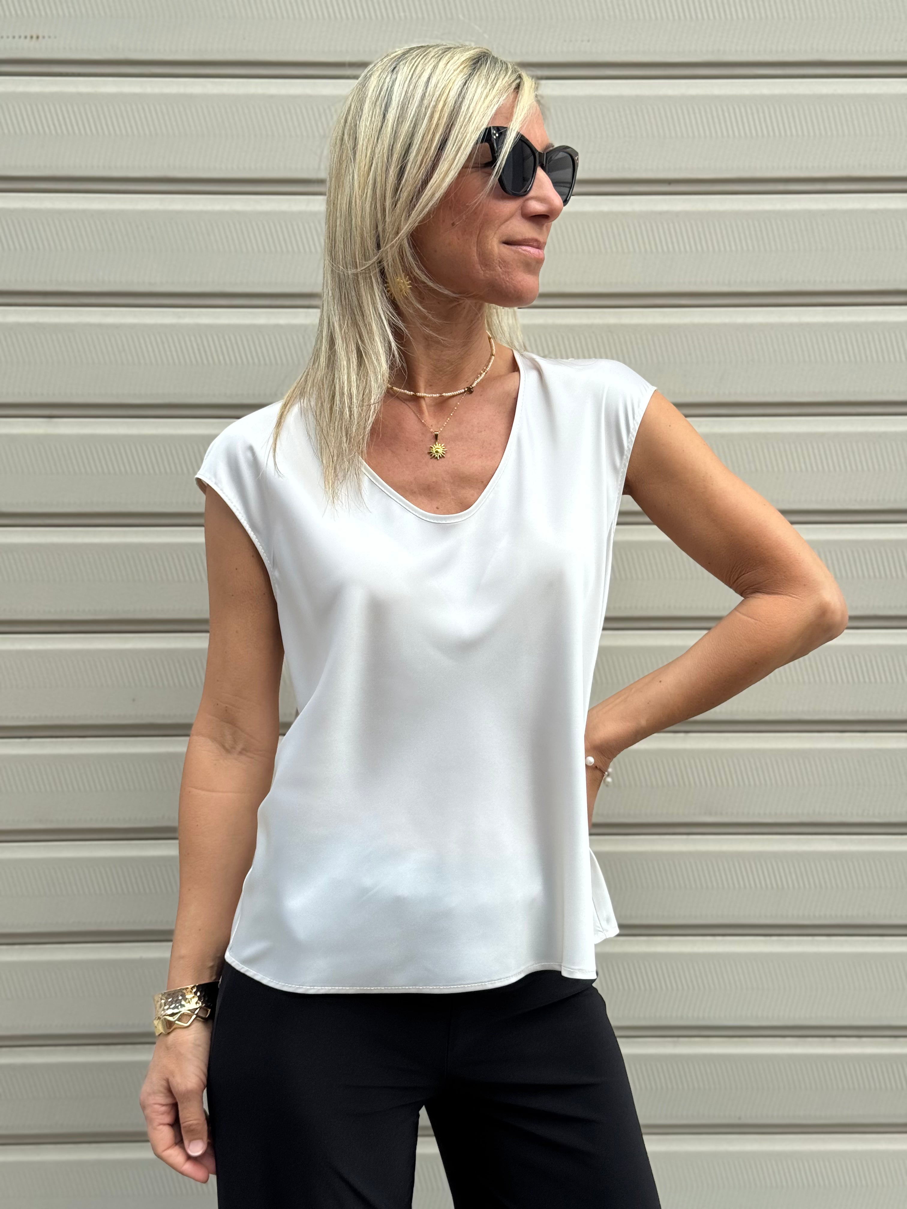 Blusa Raso V Imperial