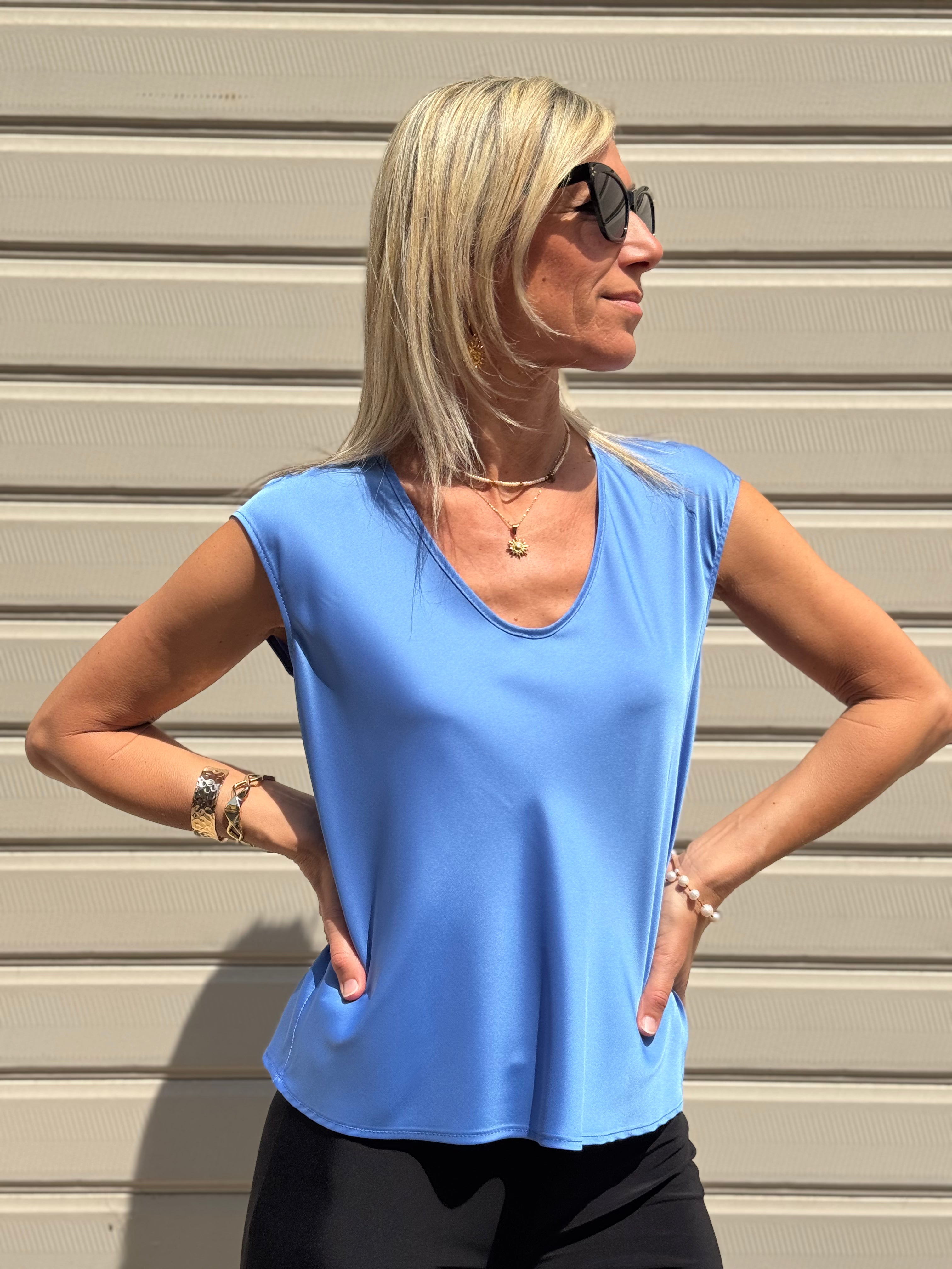 Blusa Raso V Imperial