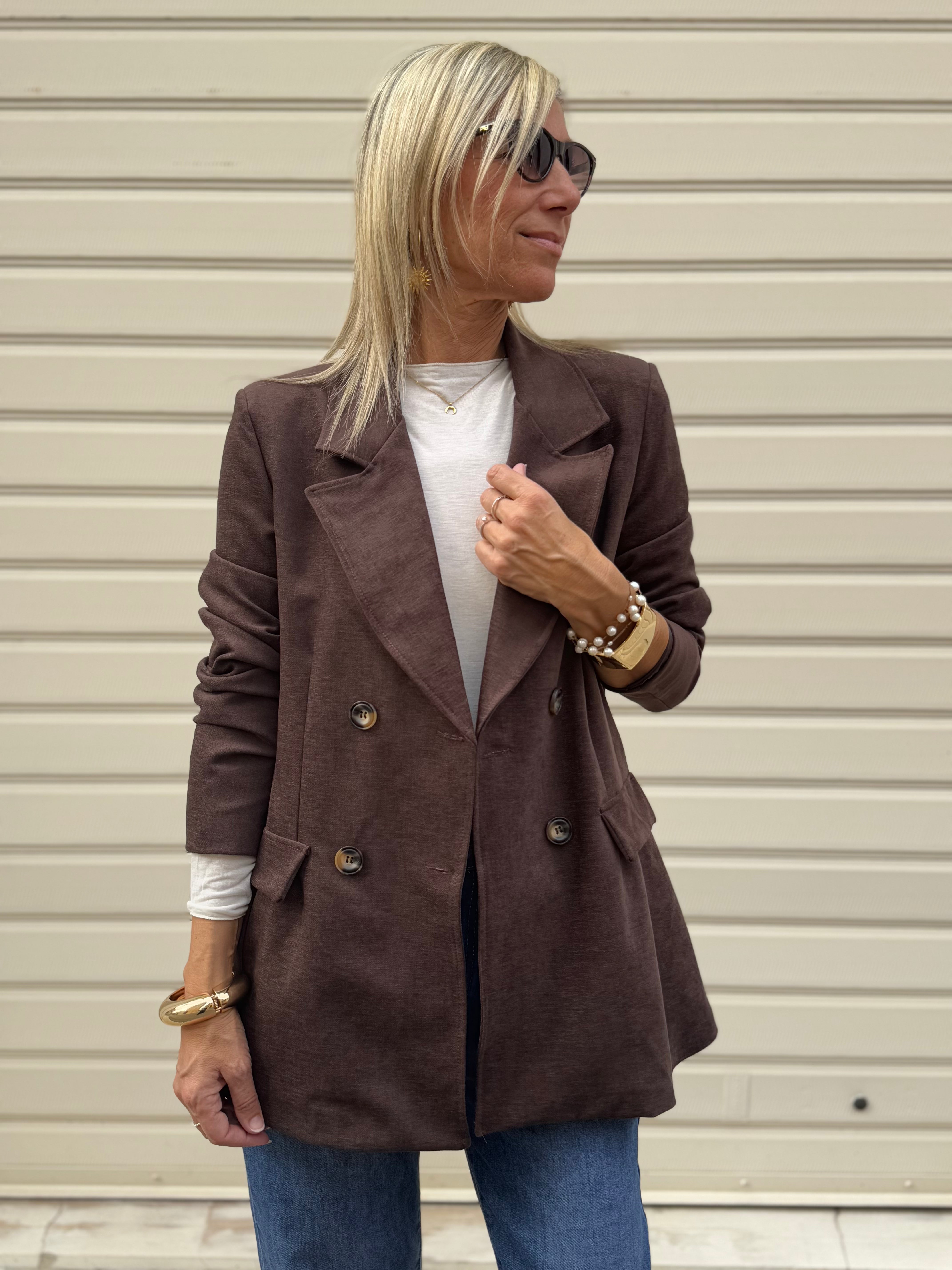 Blazer caffè adora