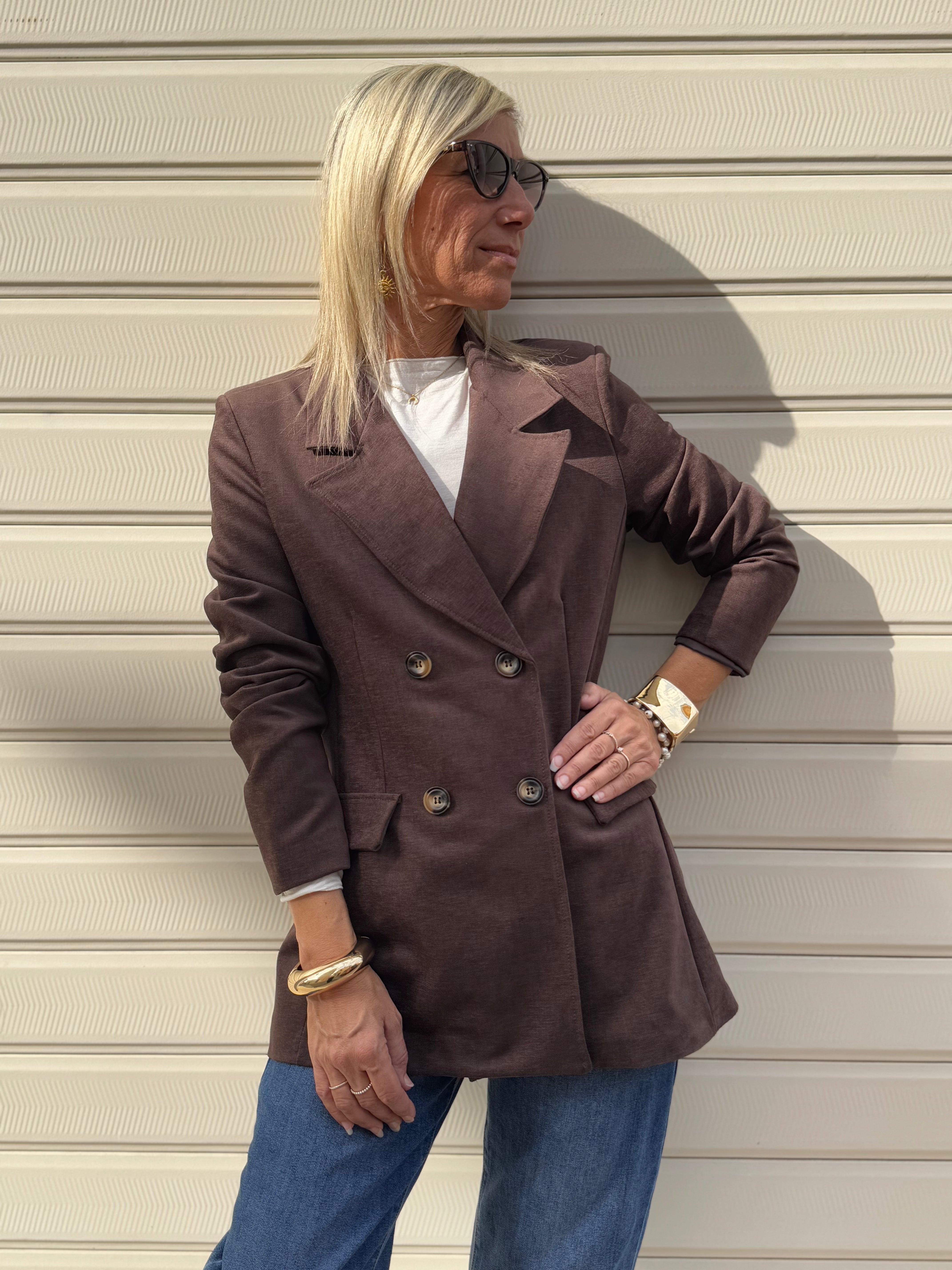 Blazer caffè adora