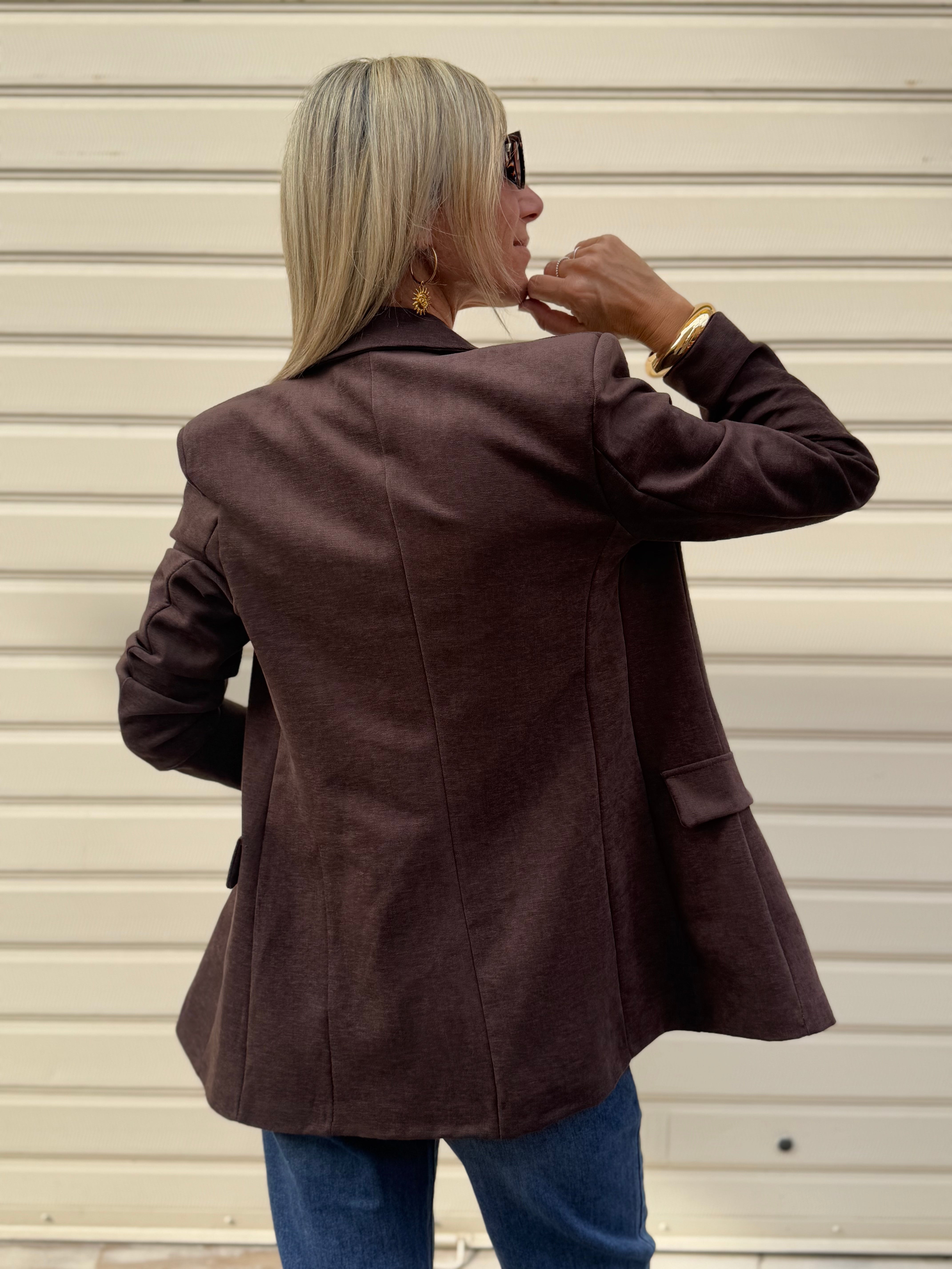 Blazer caffè adora