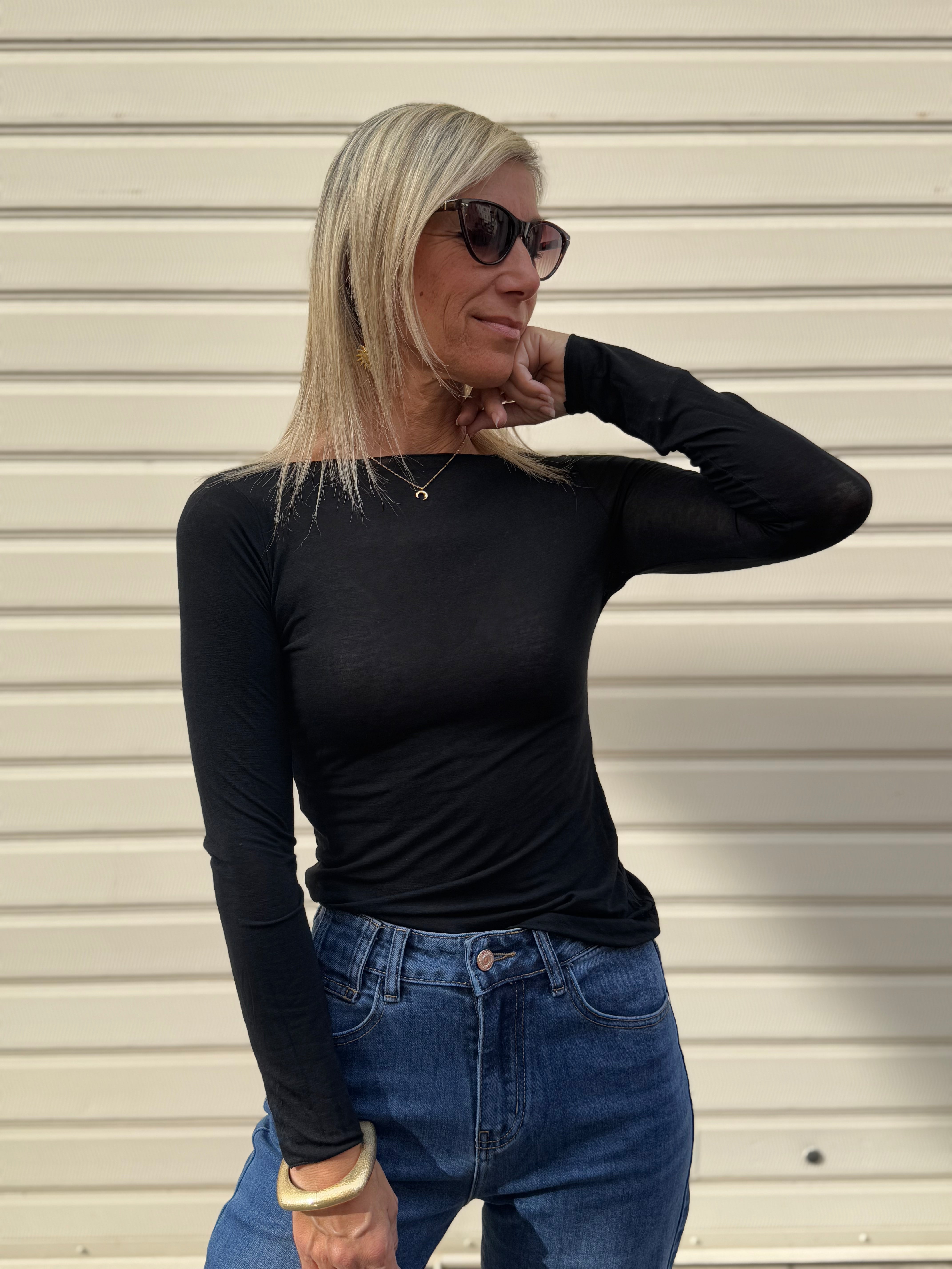 Scollo barca maglina adora