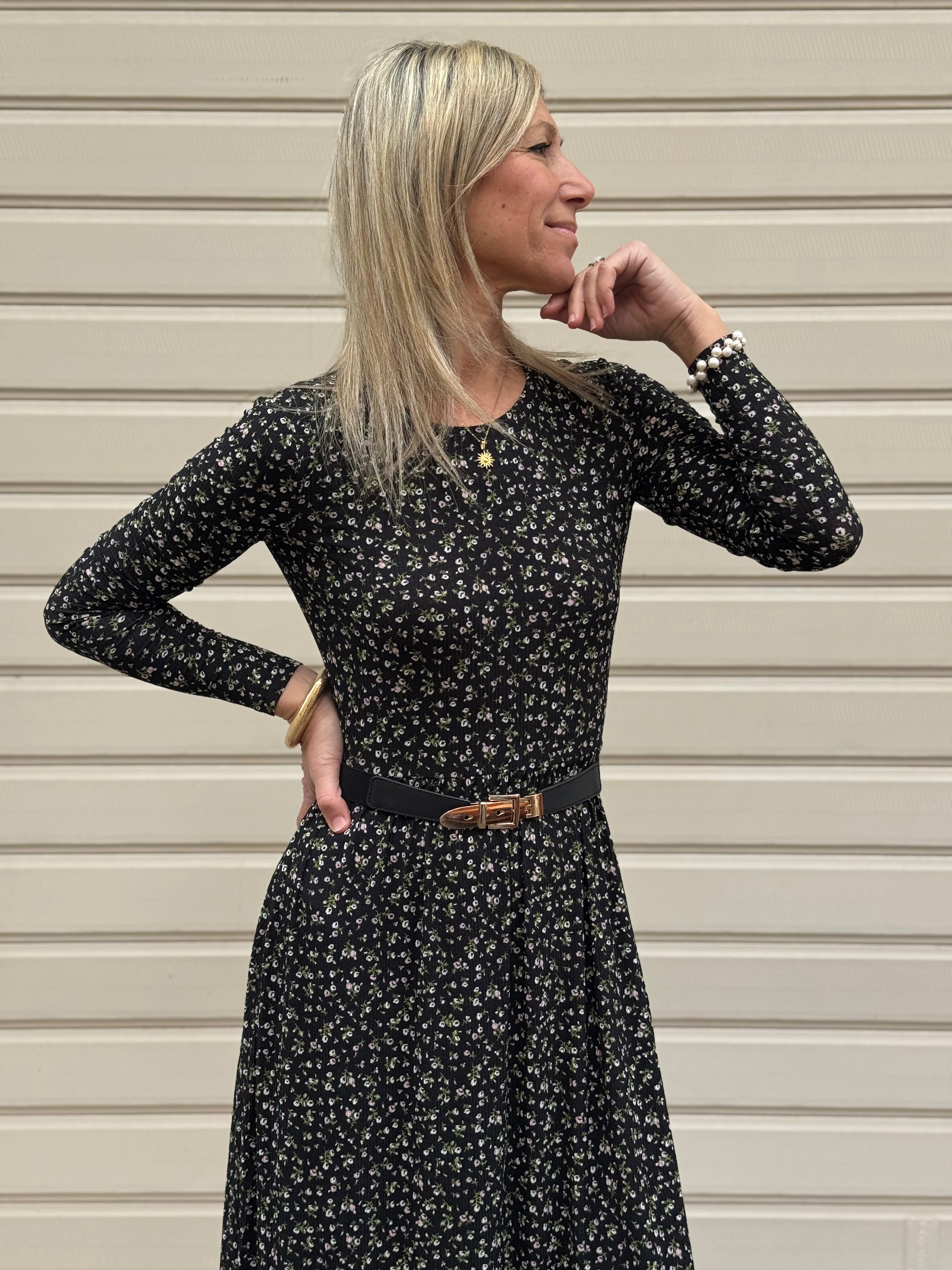 Abito lungo fiorellini jdy