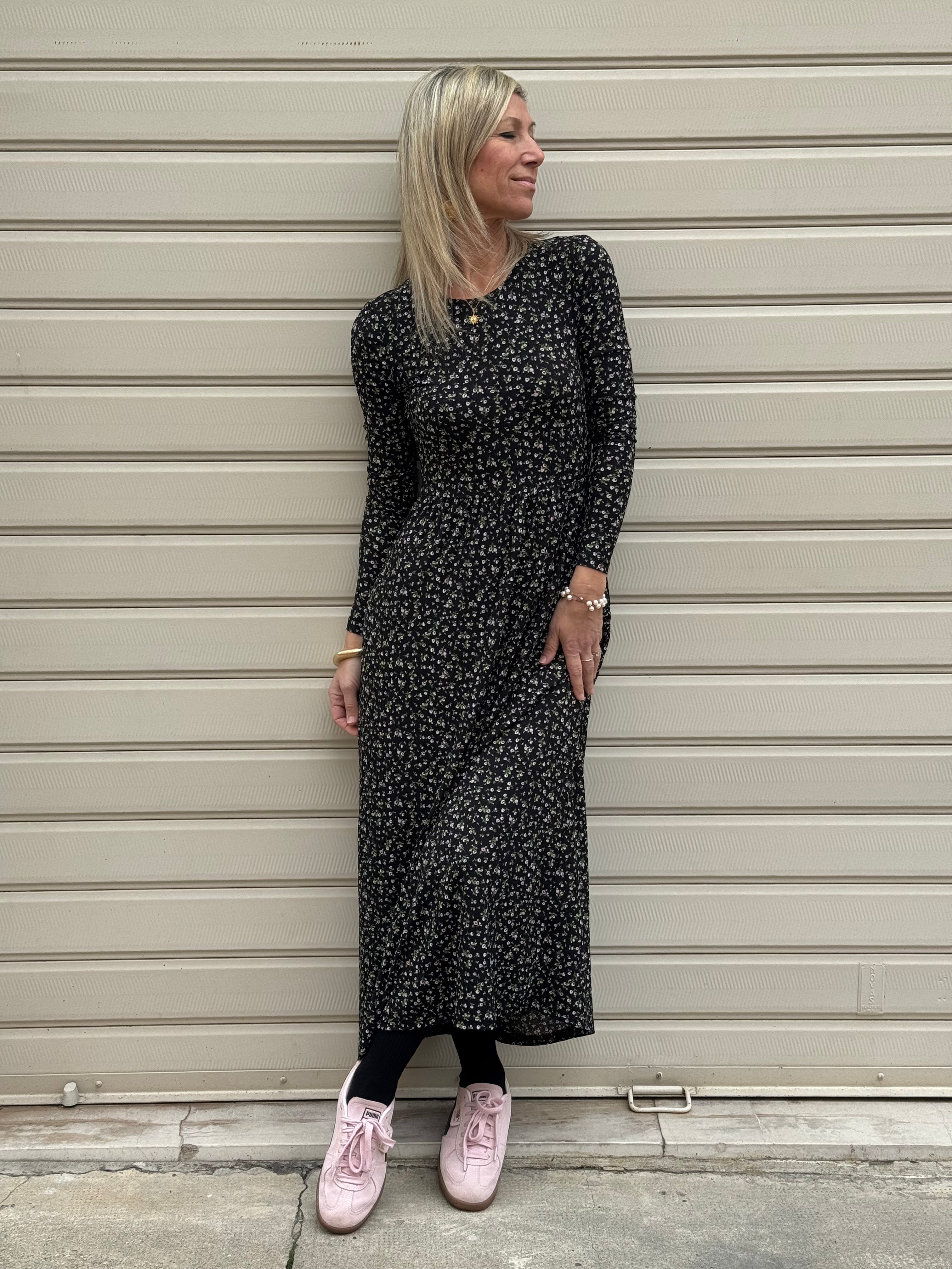 Abito lungo fiorellini jdy