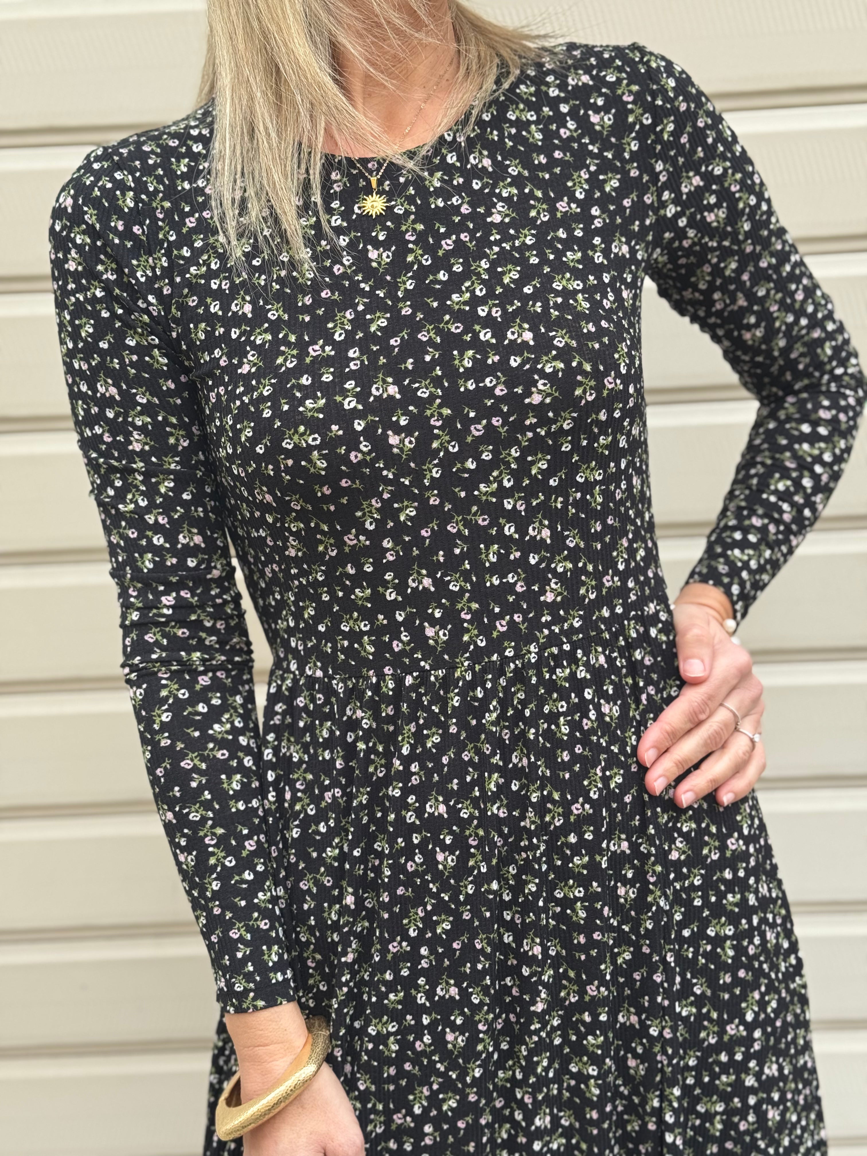 Abito lungo fiorellini jdy