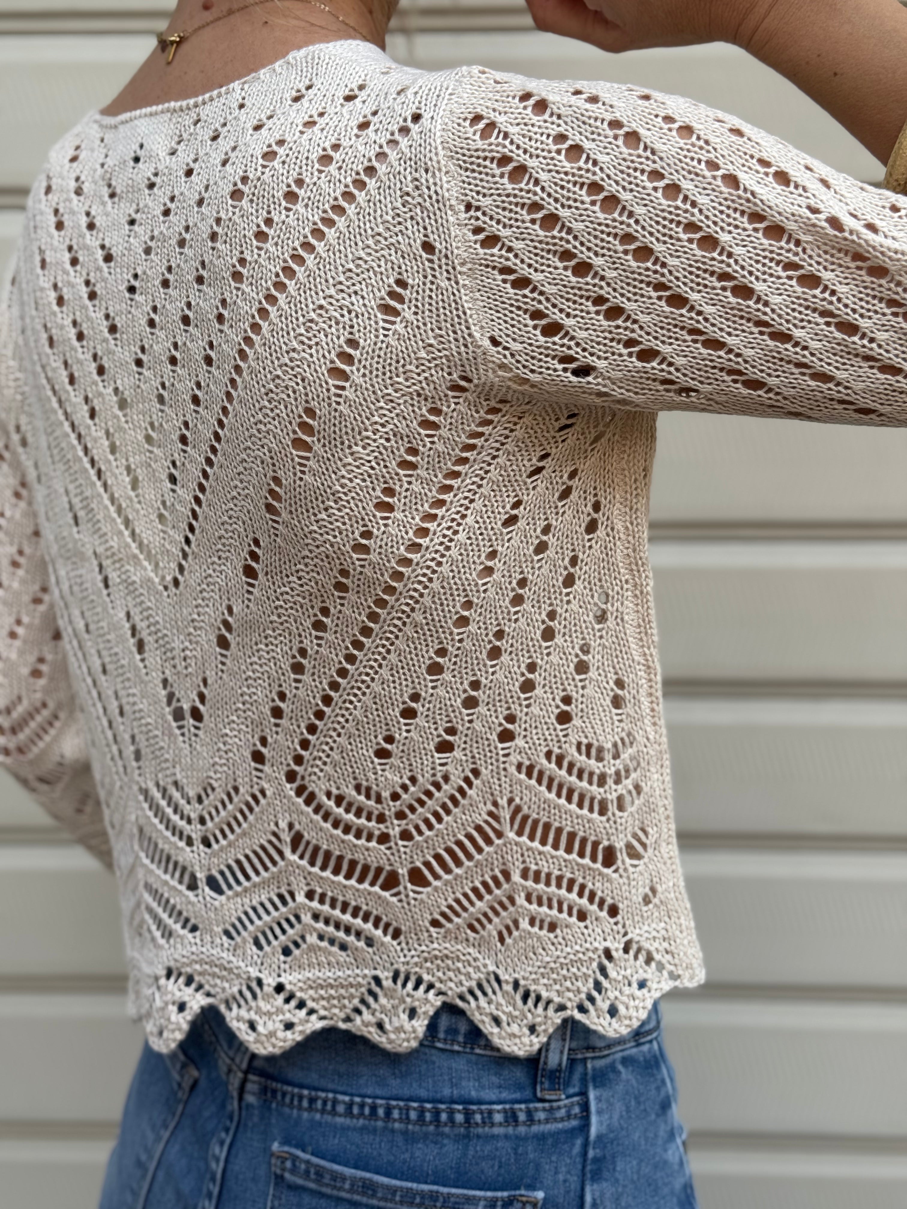 Maglia v traforata jdy