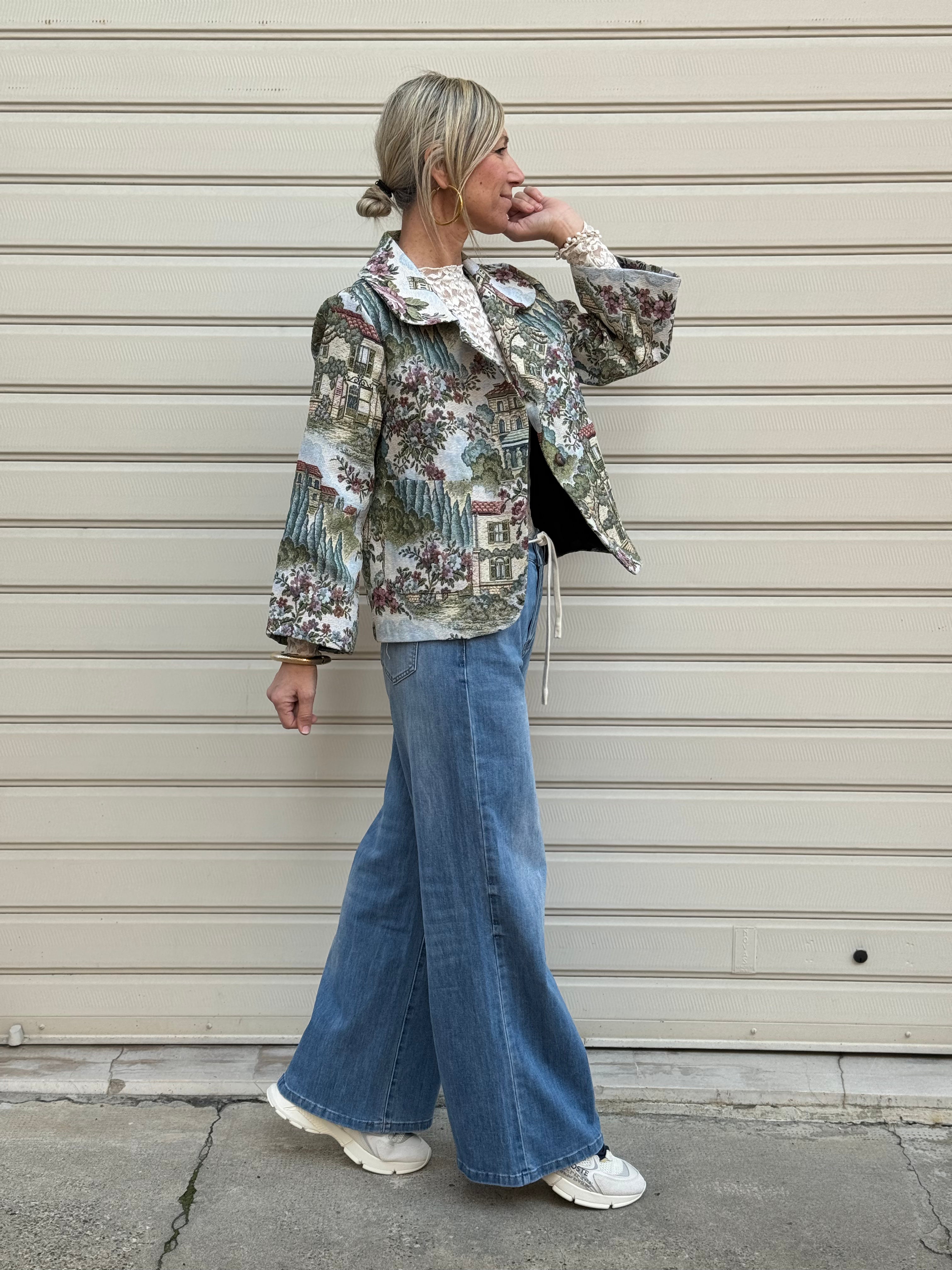 Giacca damascata adora