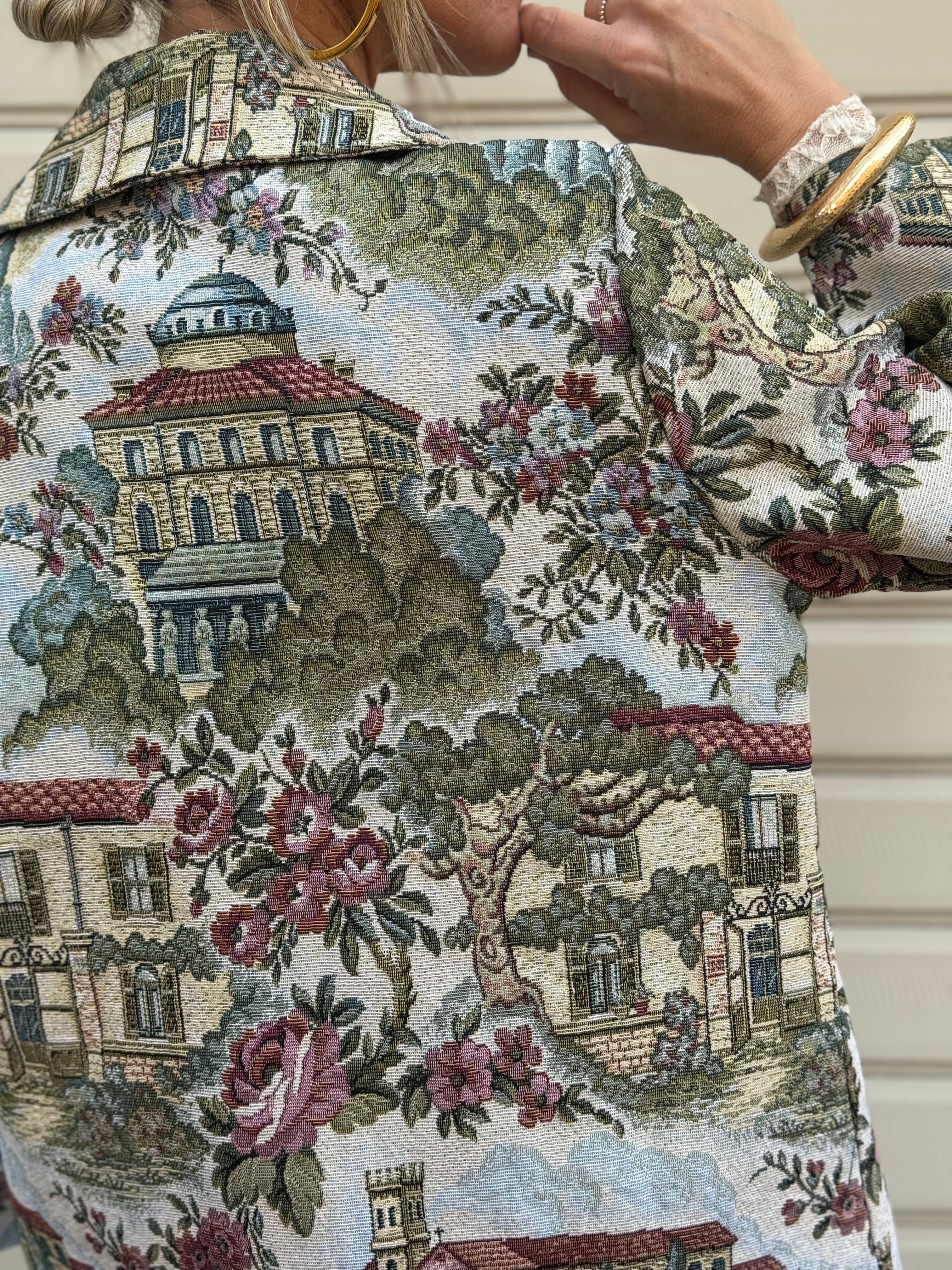 Giacca damascata adora