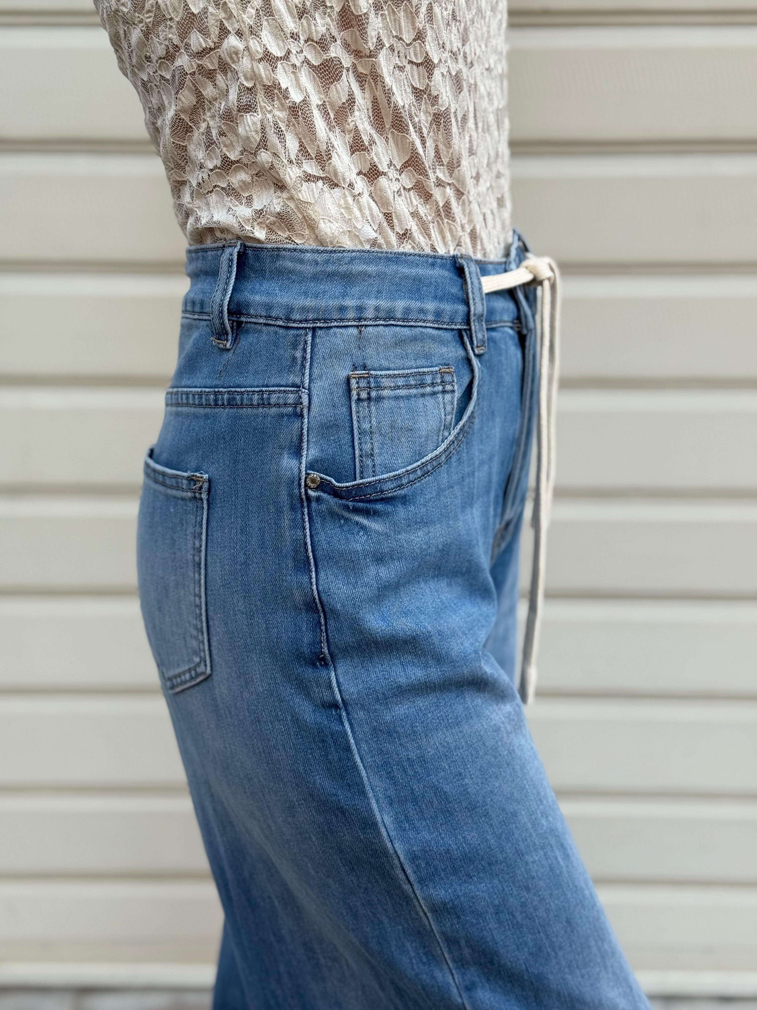 Jeans coulisse adora