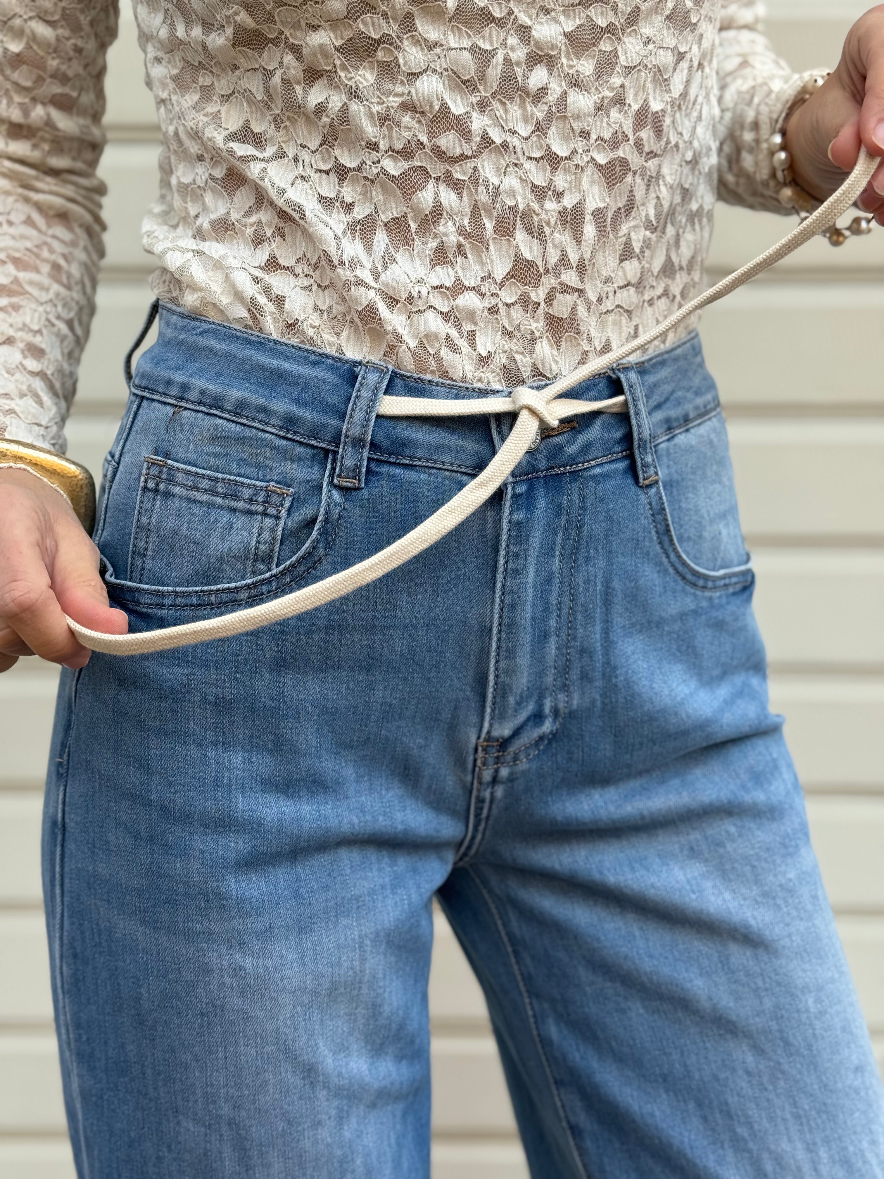 Jeans coulisse adora