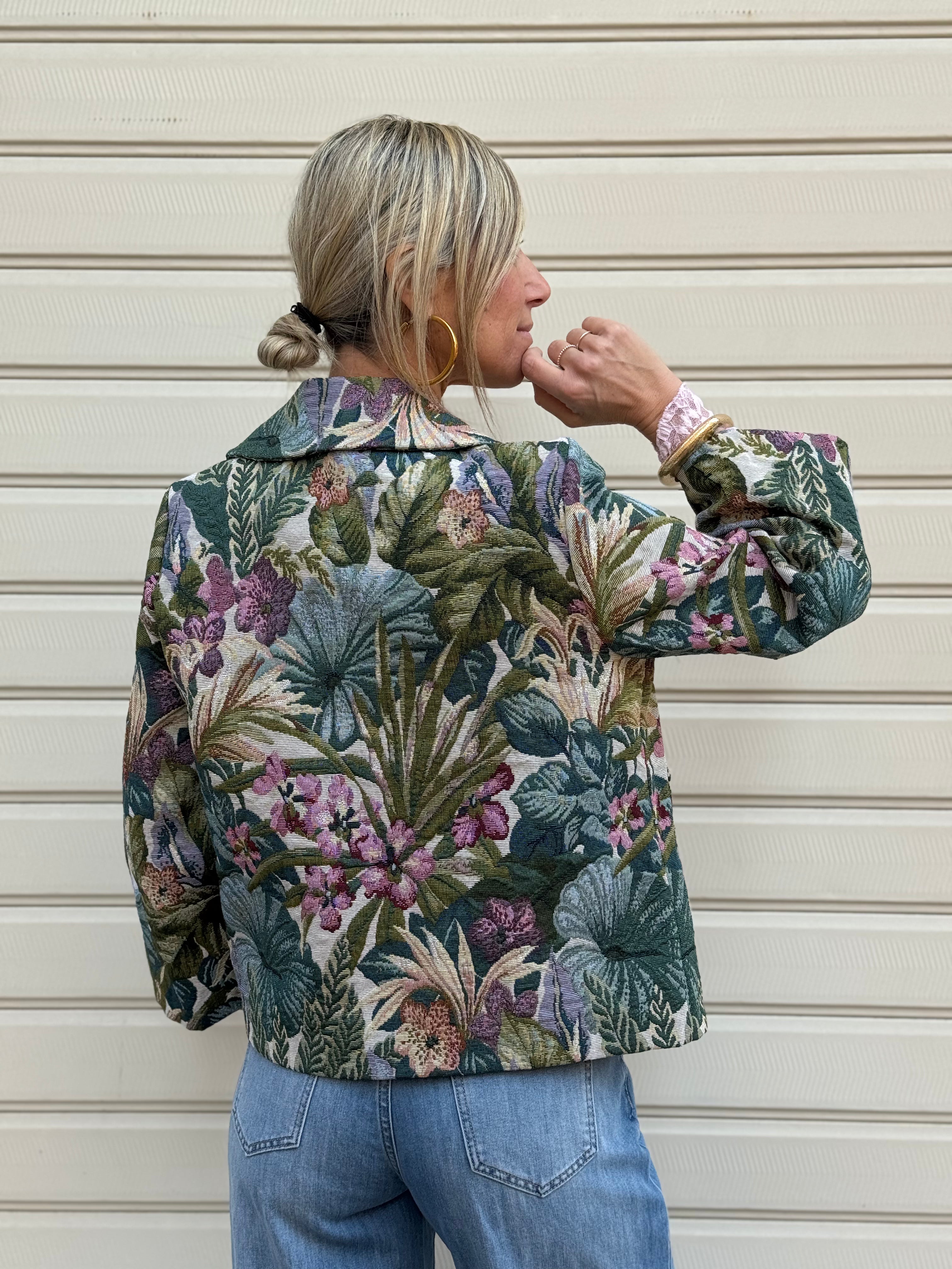 Giacca damascata adora