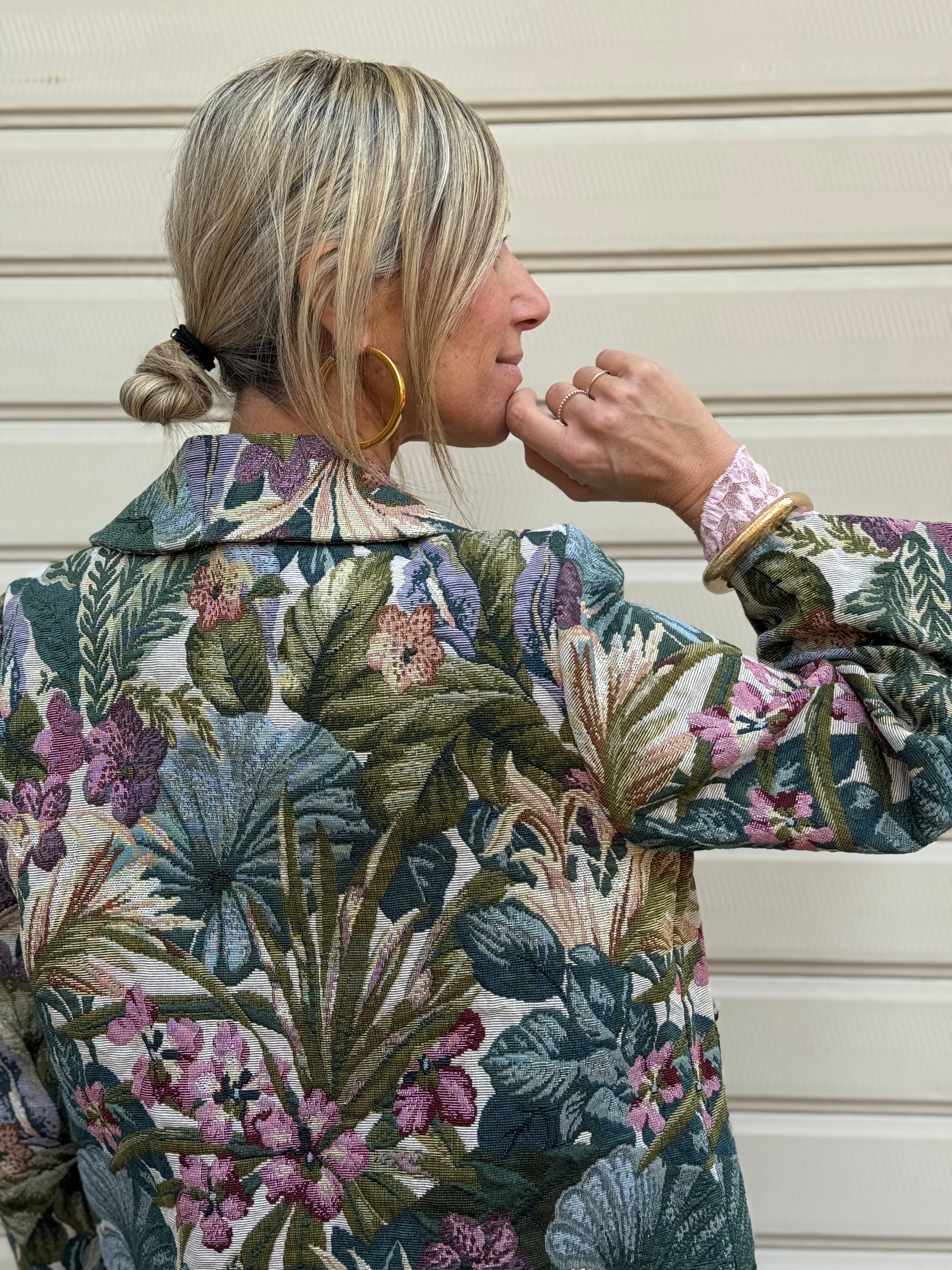 Giacca damascata adora