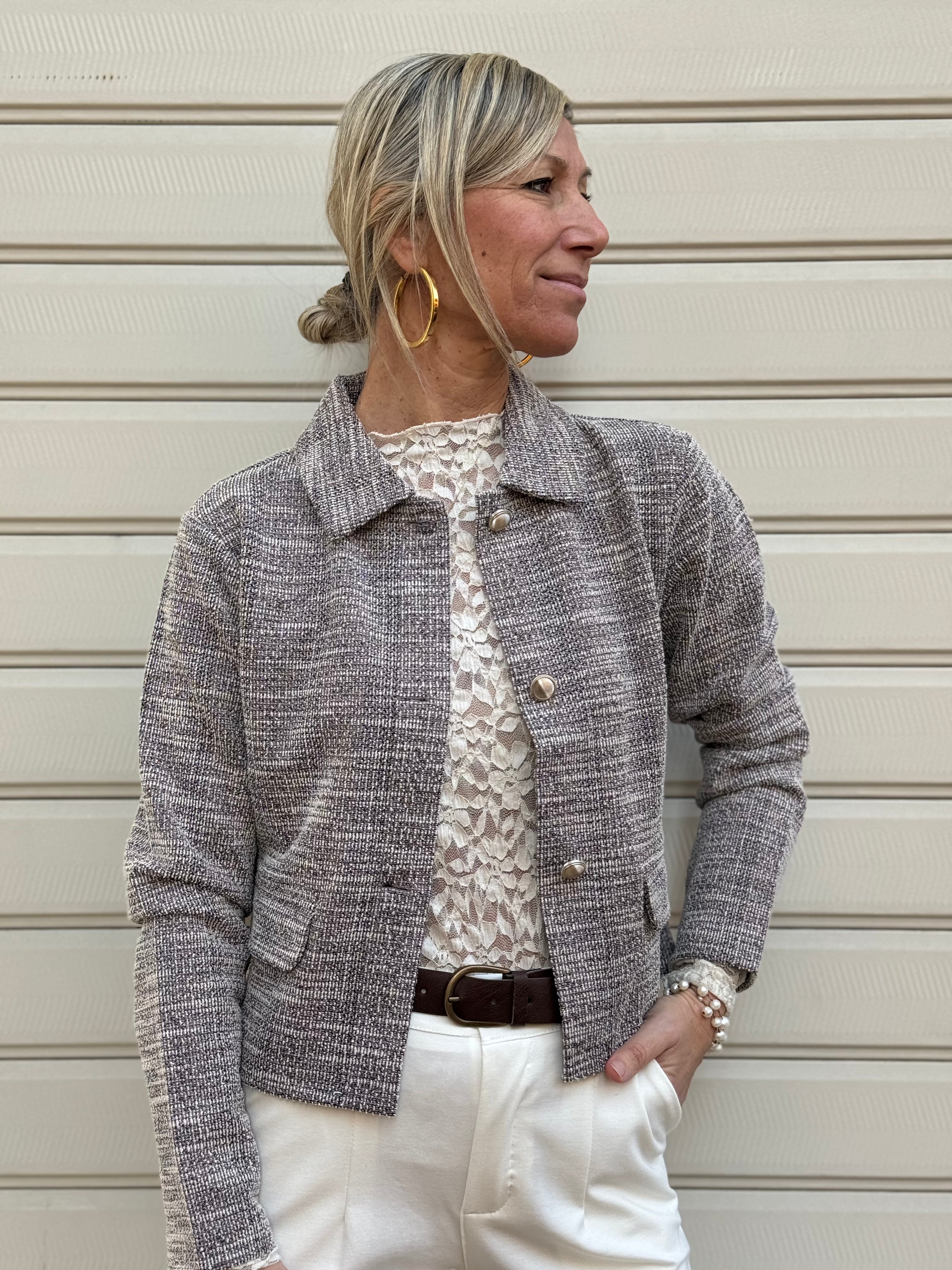 Giacca bottoni metallo jdy