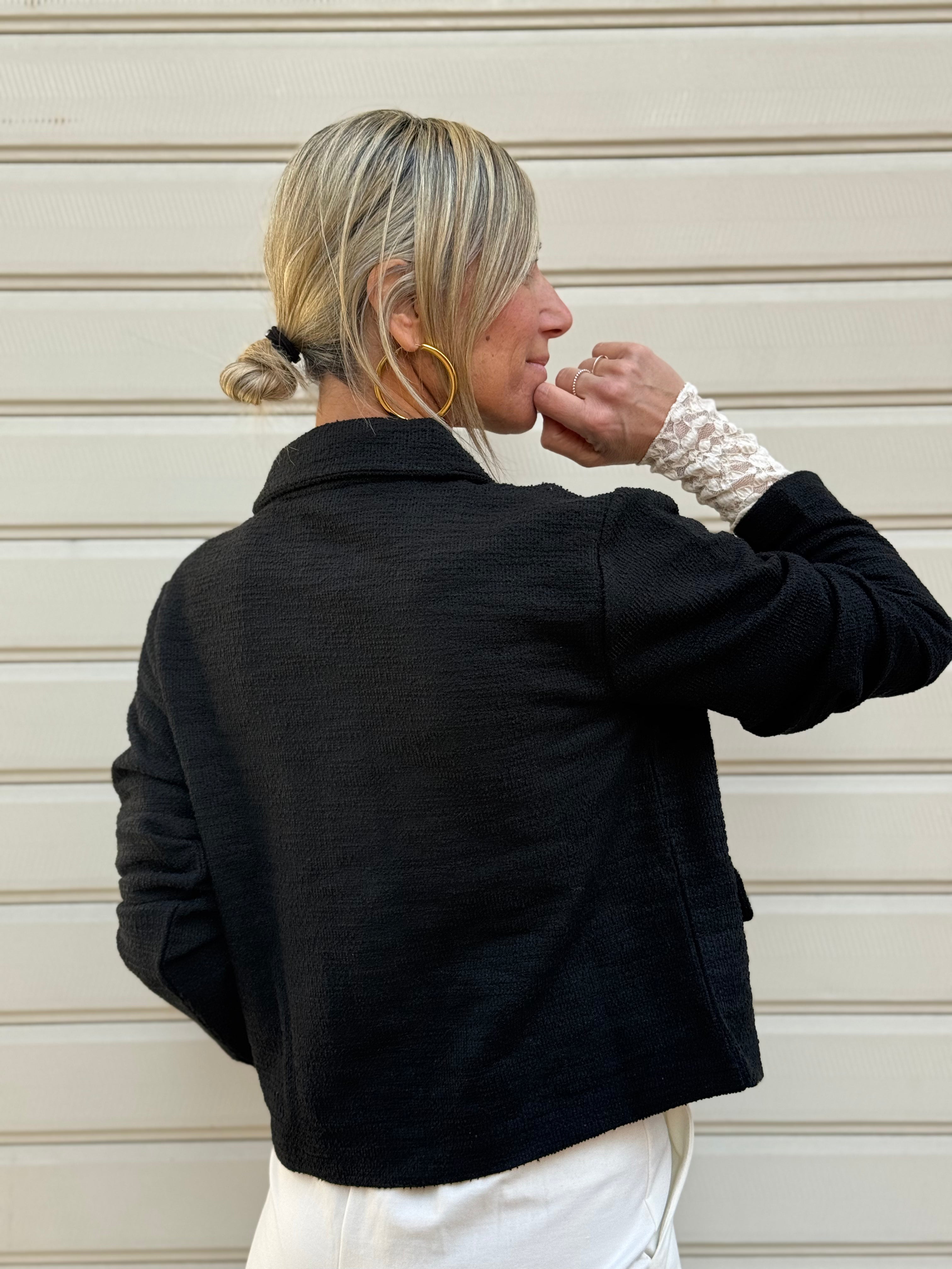 Giacca bottoni metallo jdy