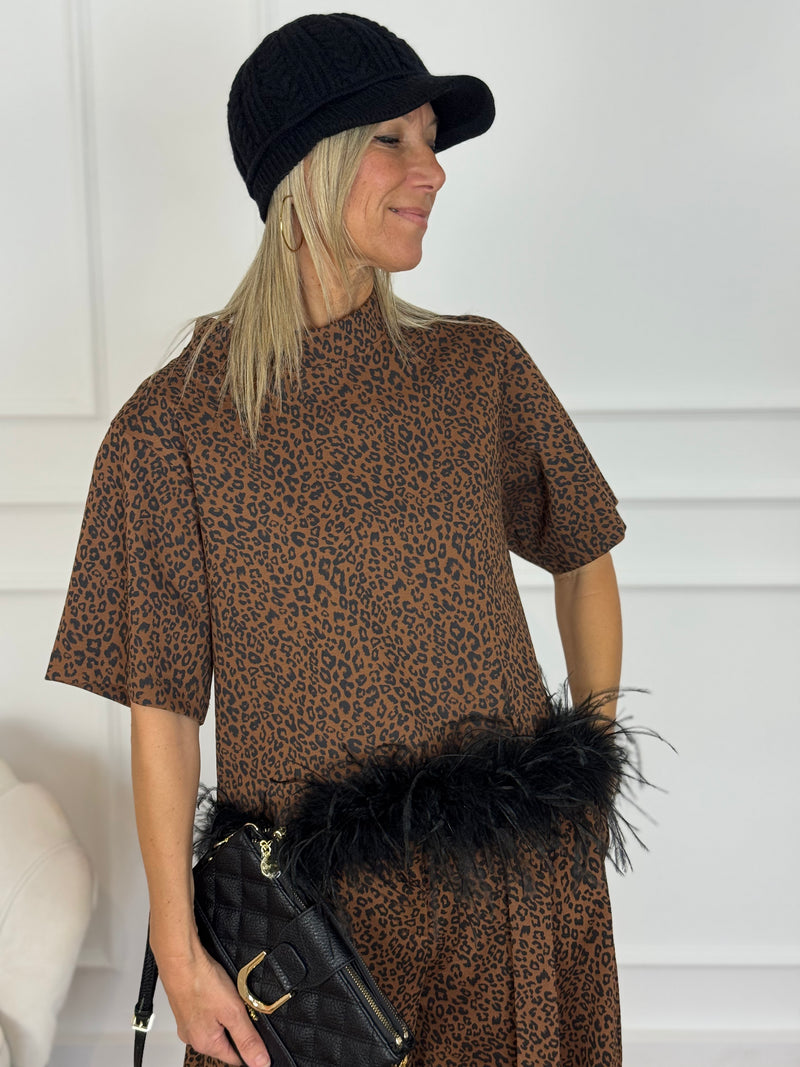 Blusa piume maculata imperial