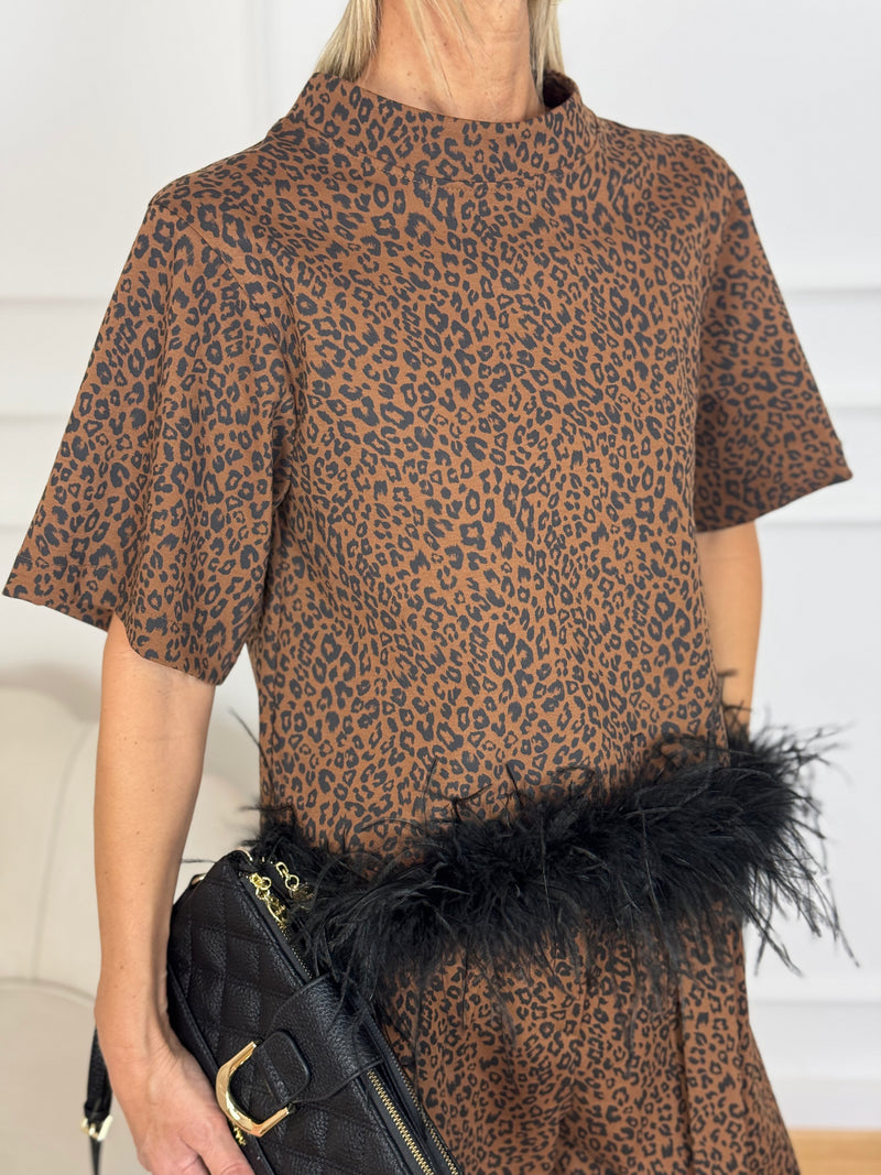 Blusa piume maculata imperial