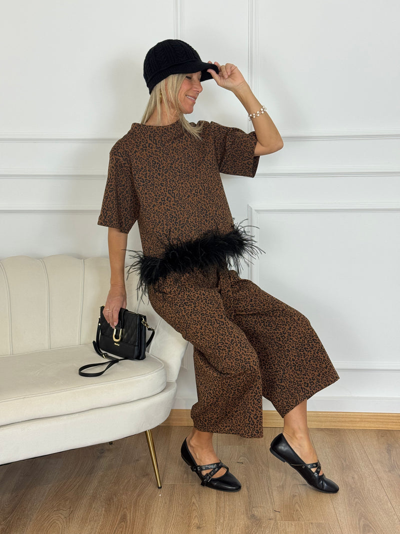Pantalone aurora maculato imperial