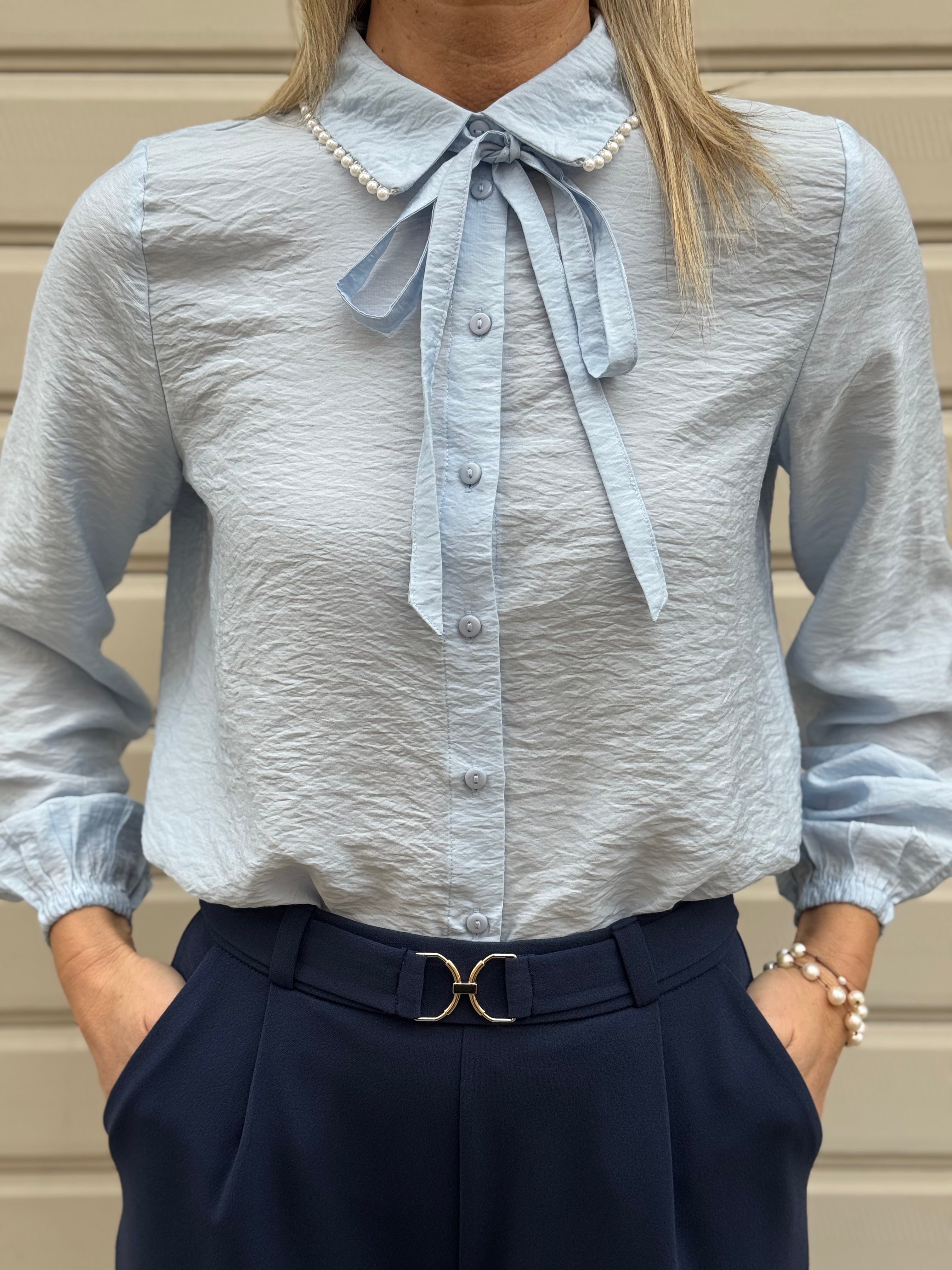 Camicia colletto perle Jdy