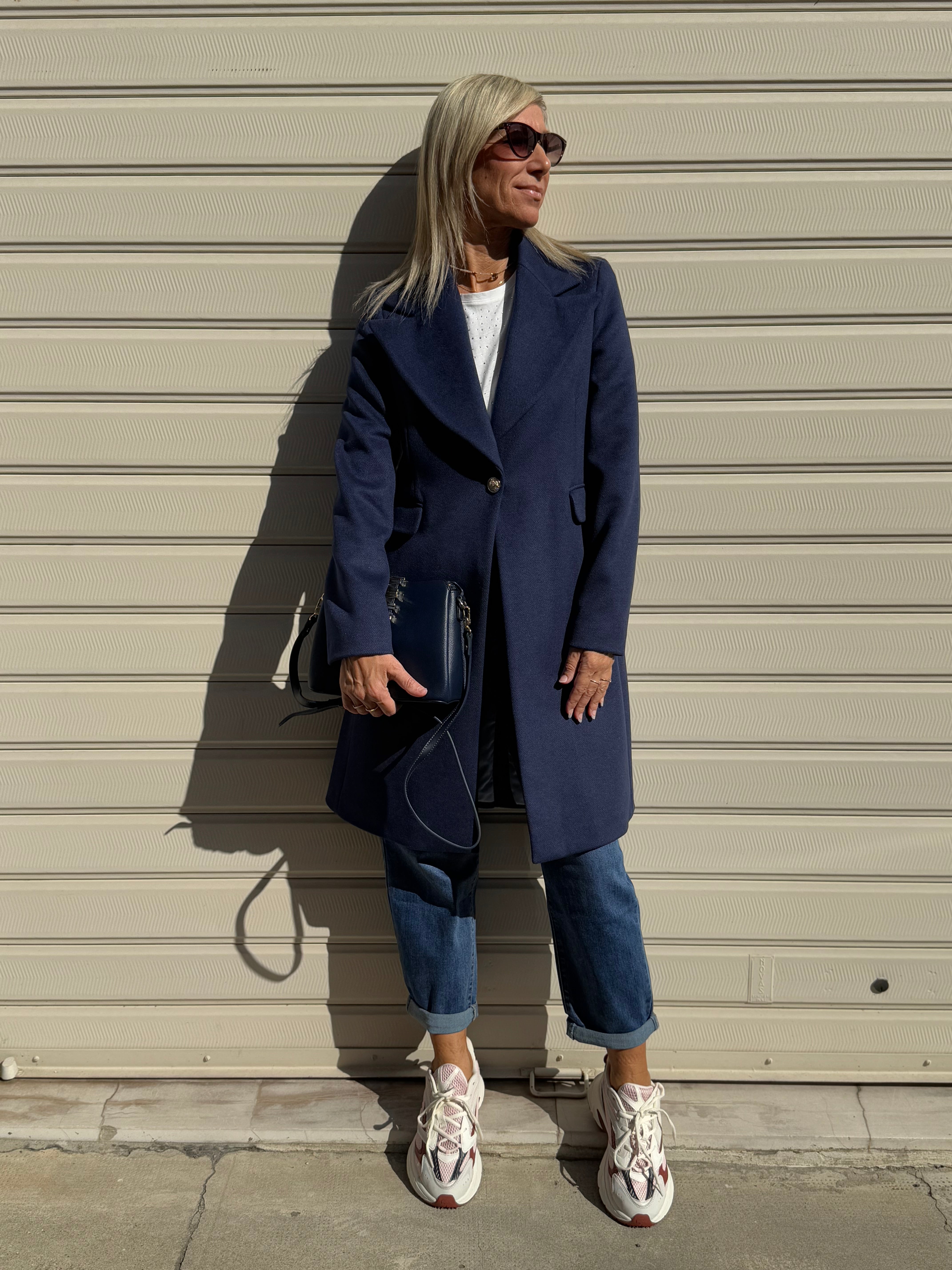Cappotto monobottone artigli