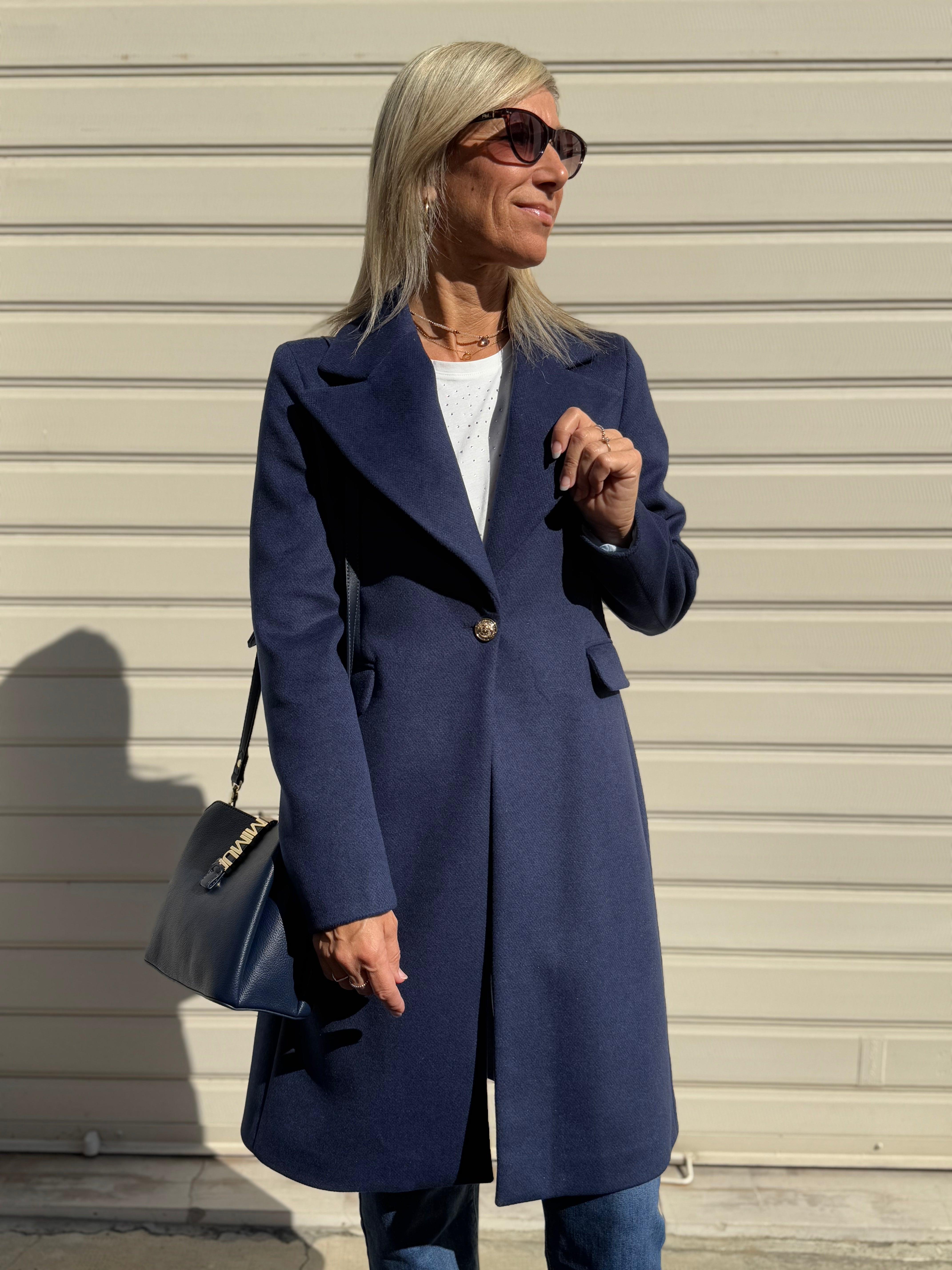 Cappotto monobottone artigli